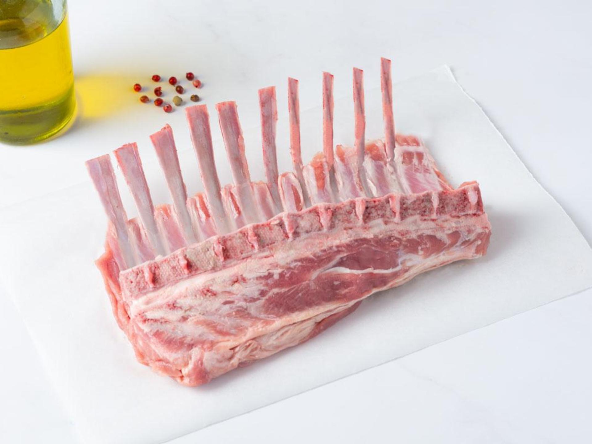 Carrè french rack di Agnello del Centro Italia IGP leggero