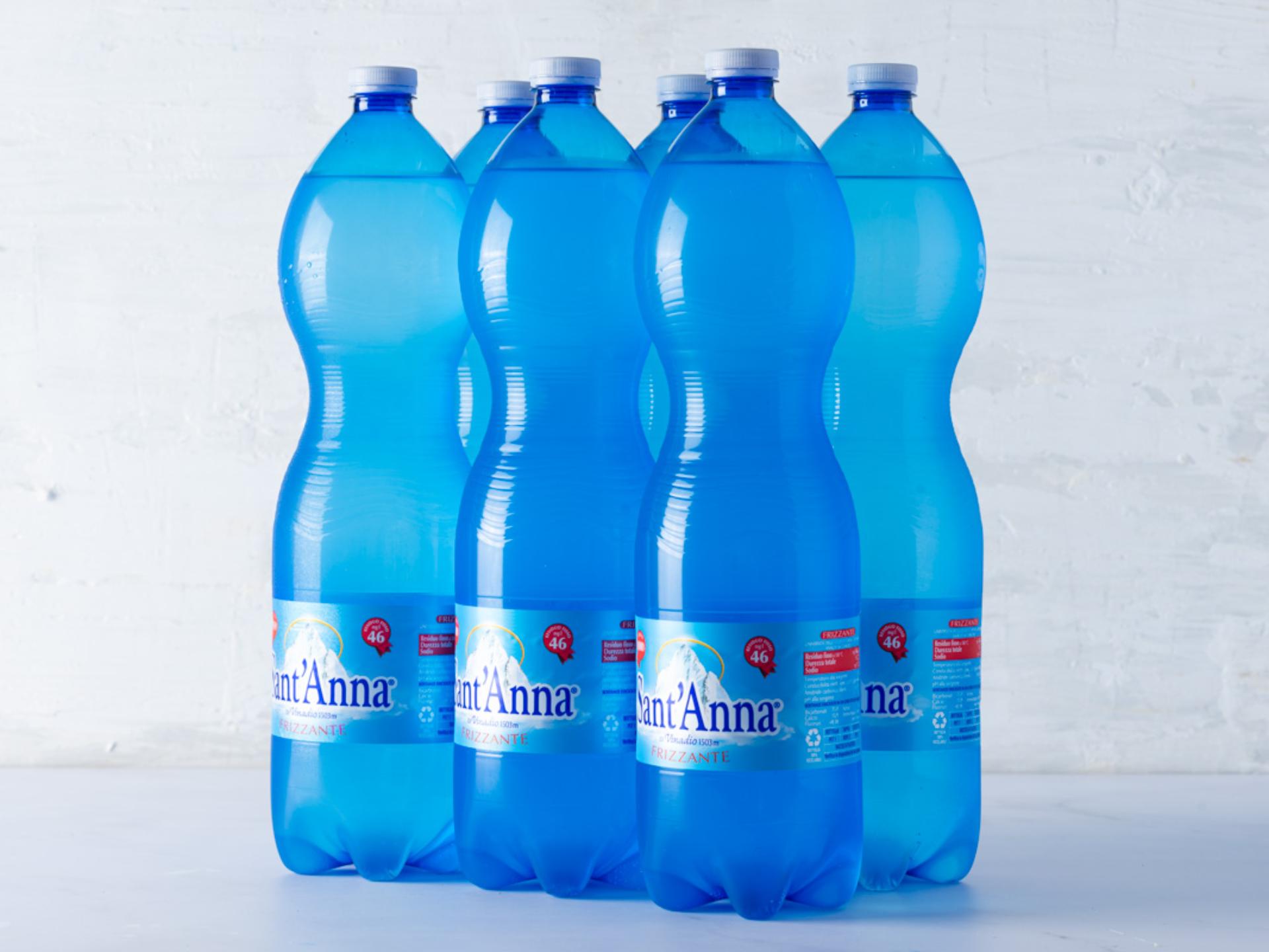 6 Acqua minerale frizzante 1,5 lt