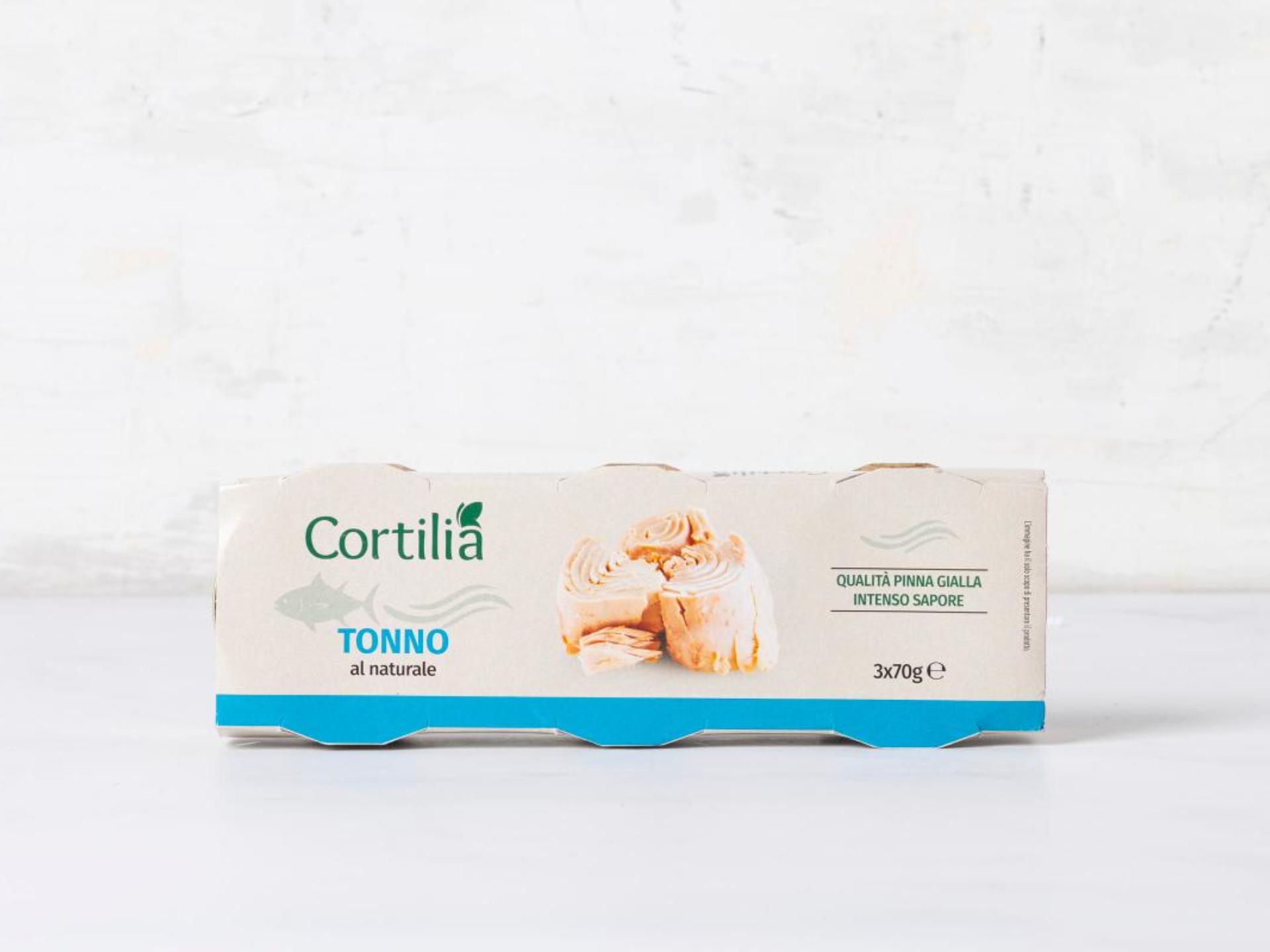 Tonno pinna gialla al naturale