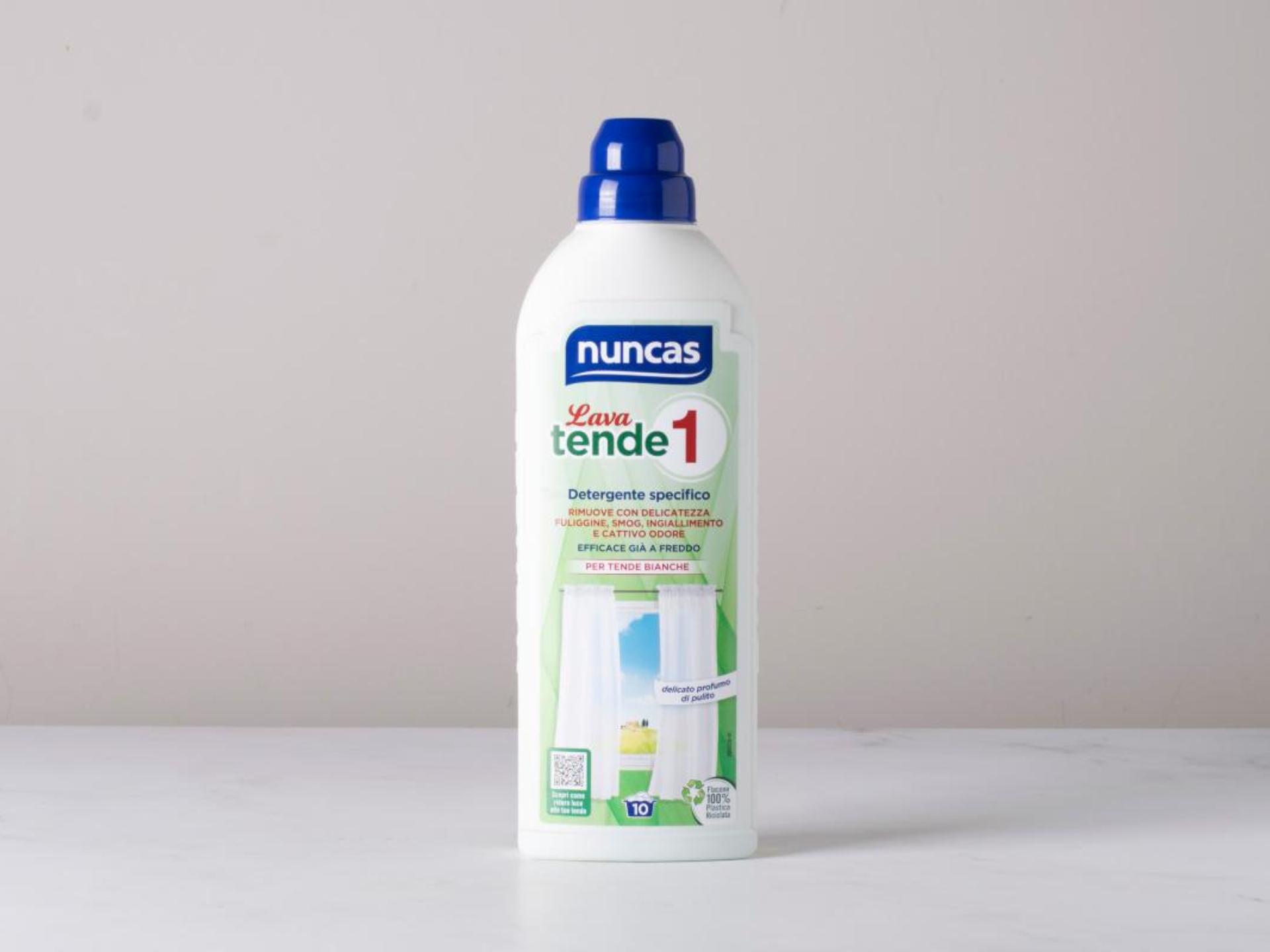 Detergente specifico per le tende
