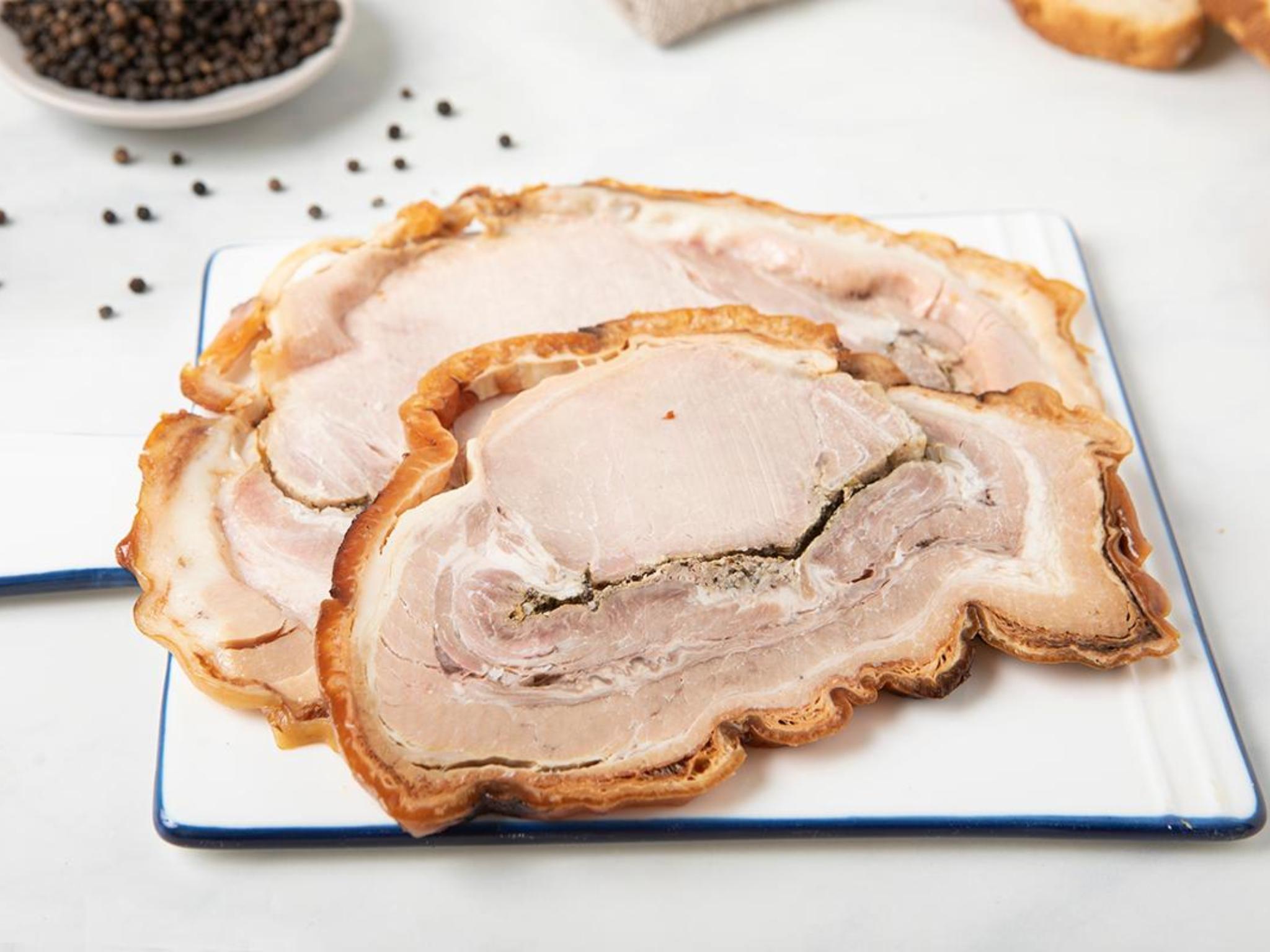 Porchetta abruzzese a fette spesse