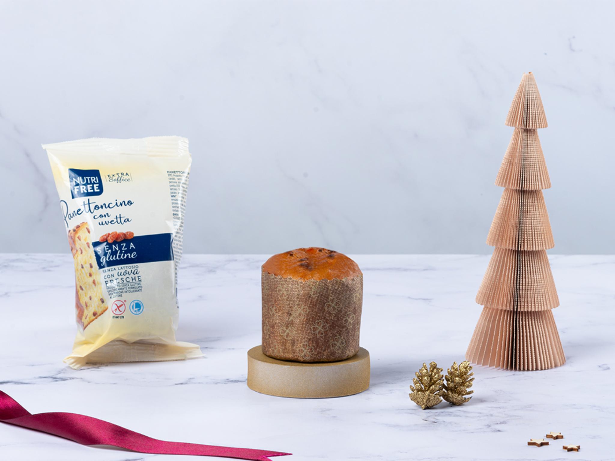 Panettoncino con uvetta senza glutine