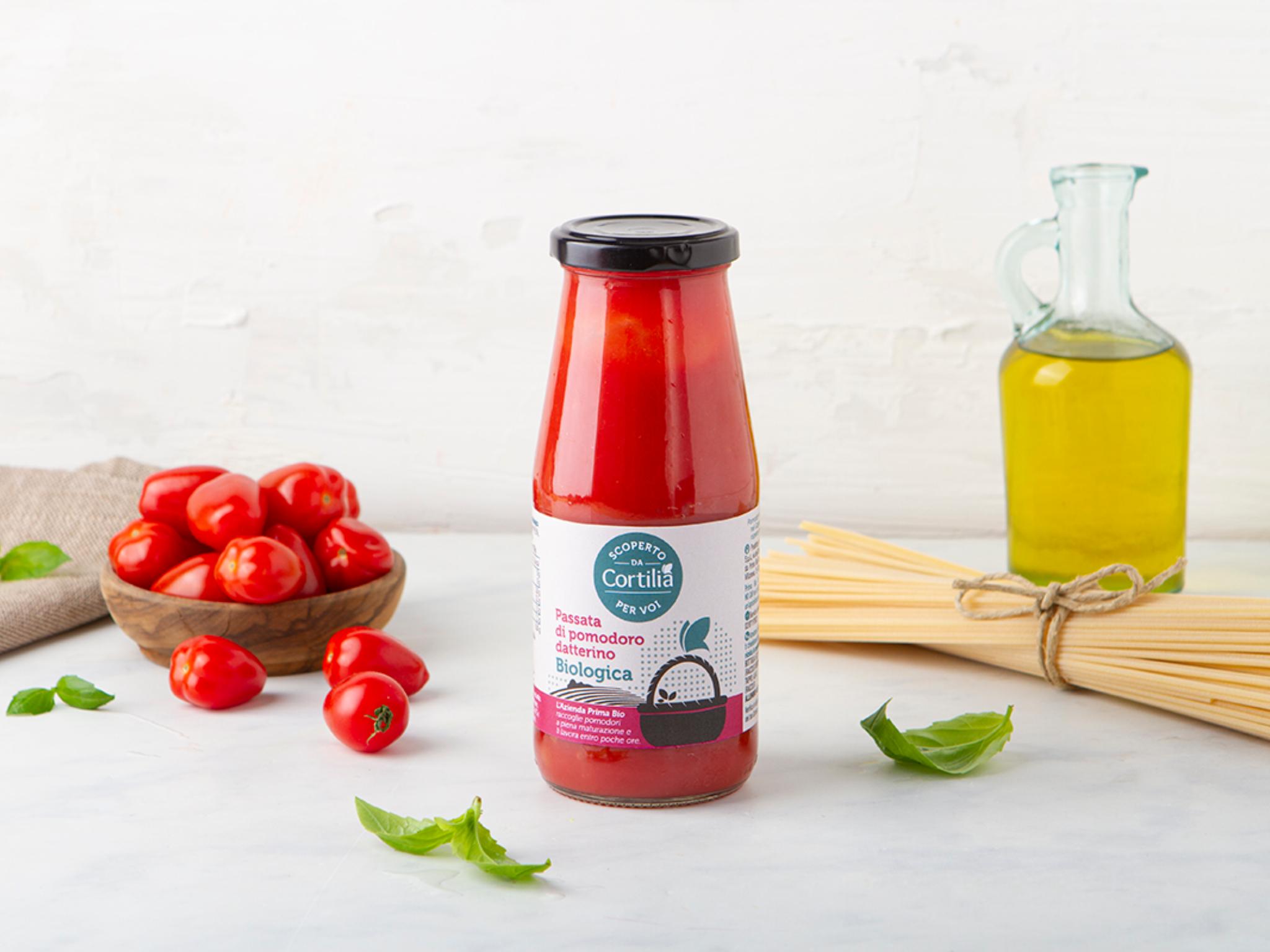 Passata dolce di pomodoro datterino BIO