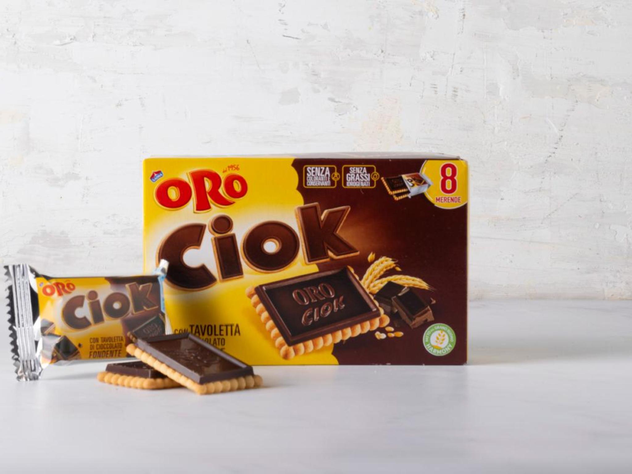 Oro Ciok con cioccolato fondente