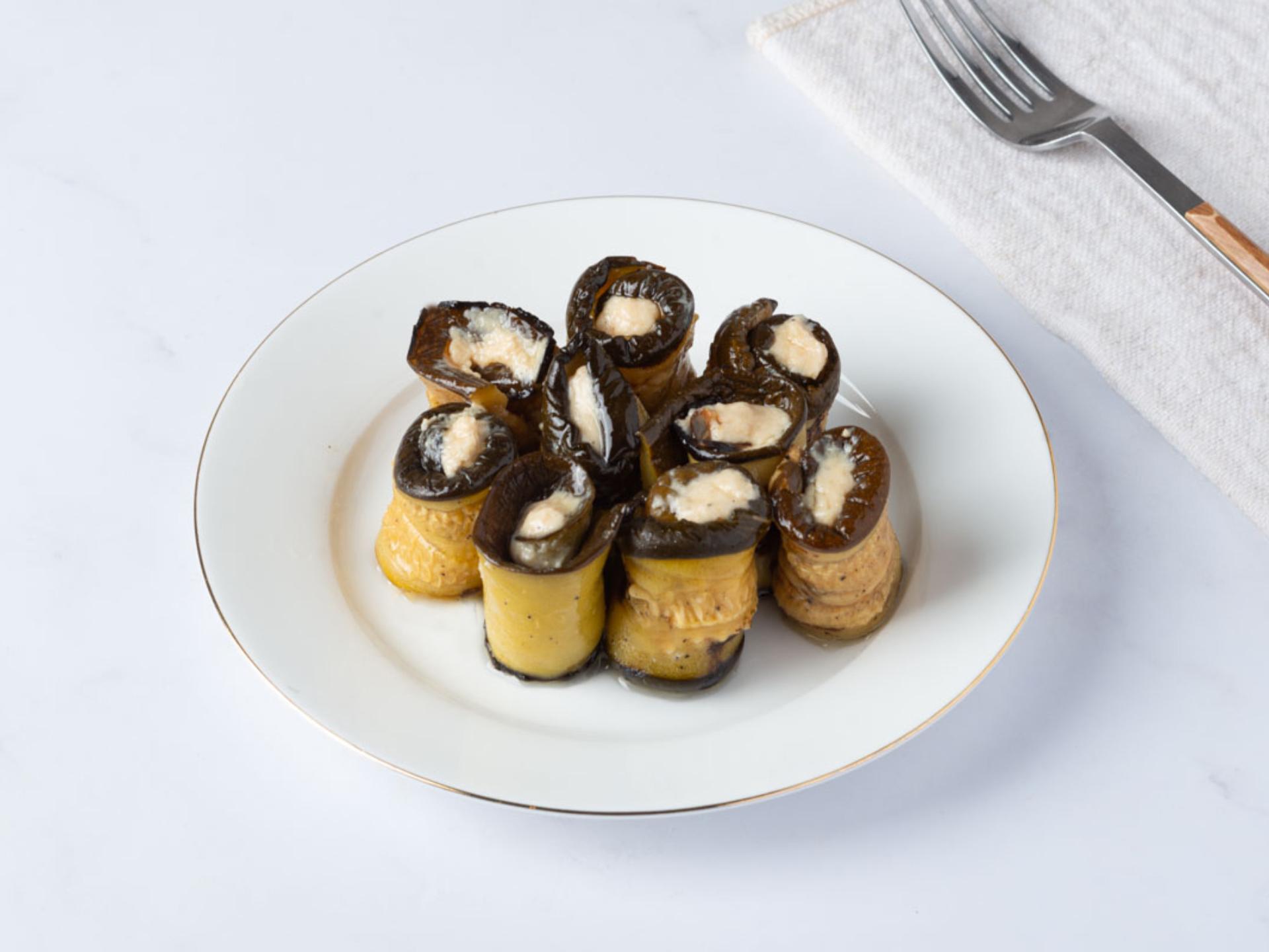 Involtini di zucchine con pecorino
