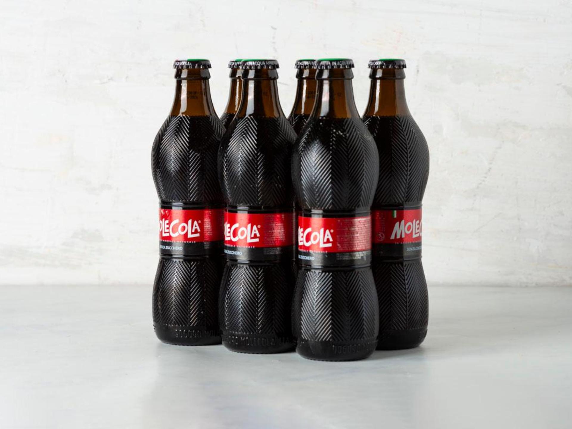 6 Molecola senza zucchero in vetro