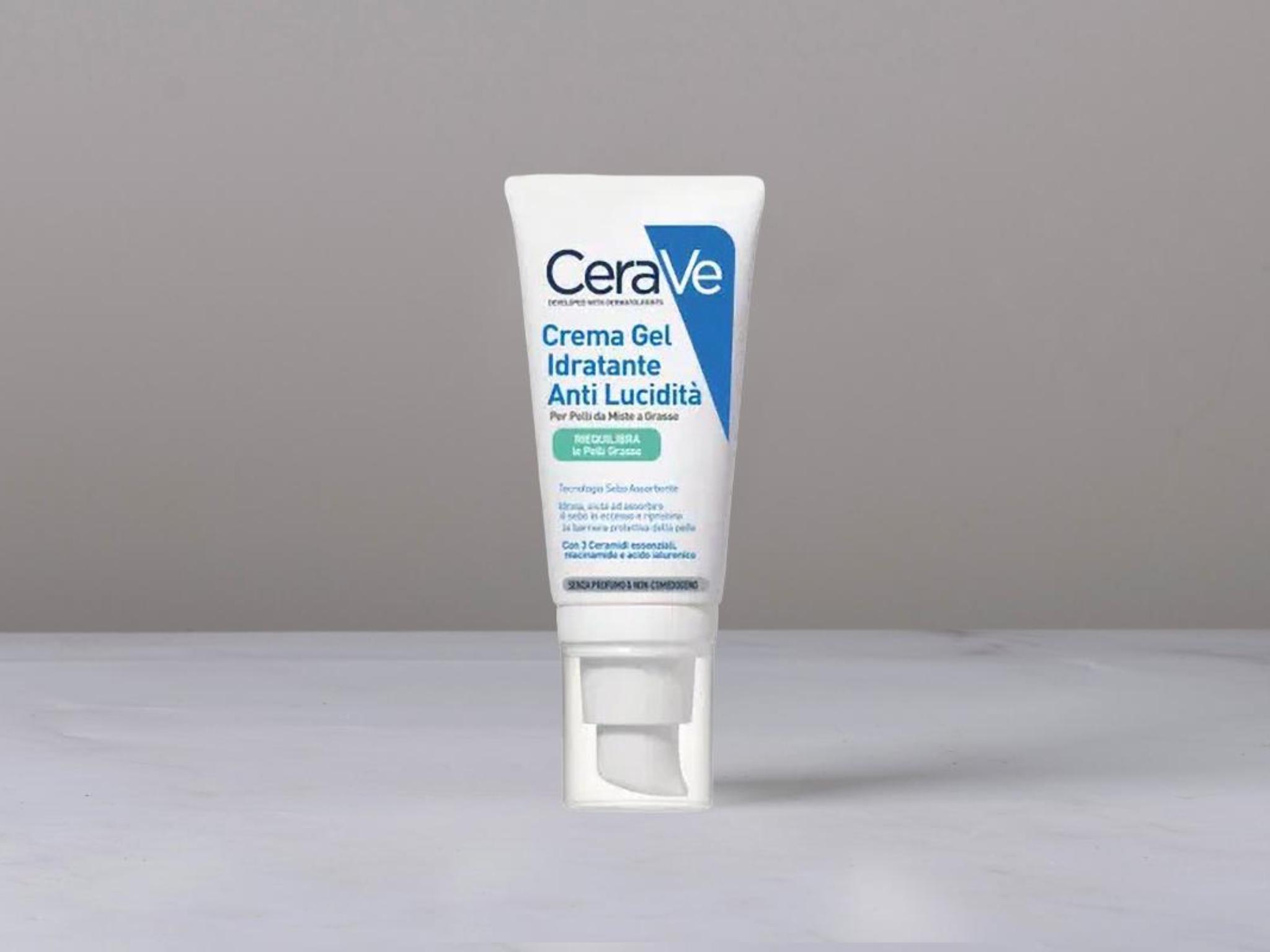 Crema gel idratante anti lucidità