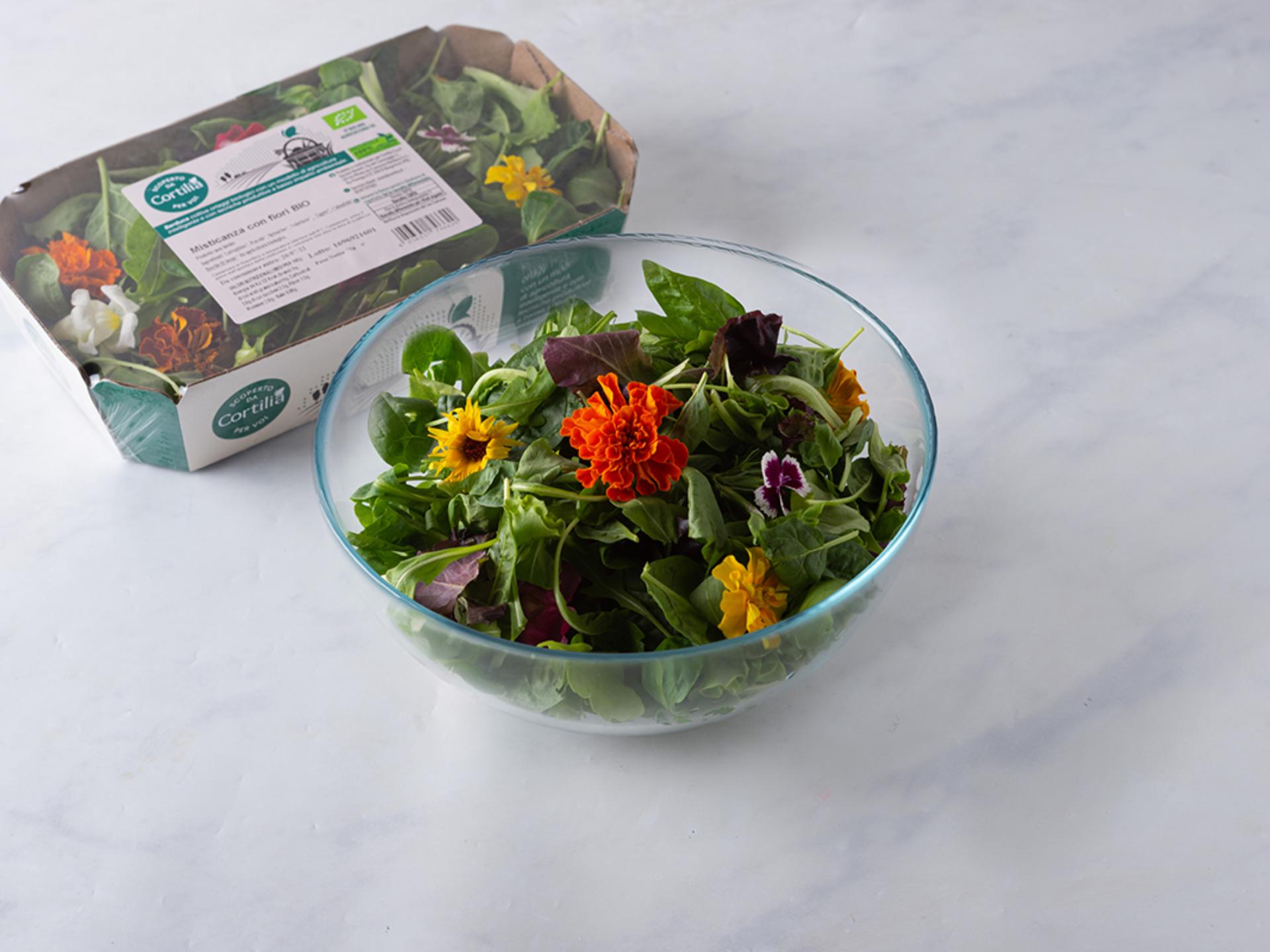 Misticanza con fiori BIO