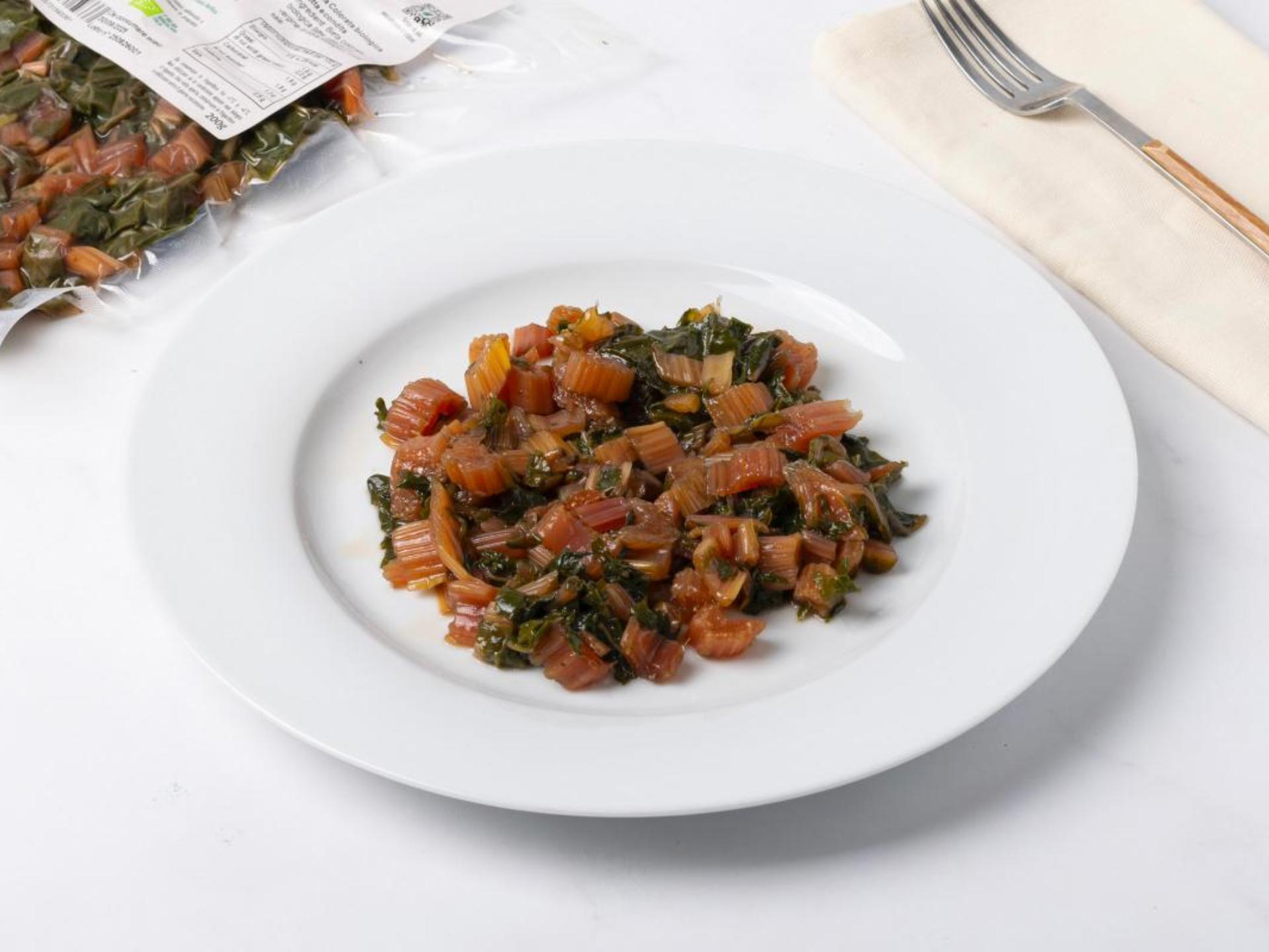 Bieta colorata cotta al vapore BIO