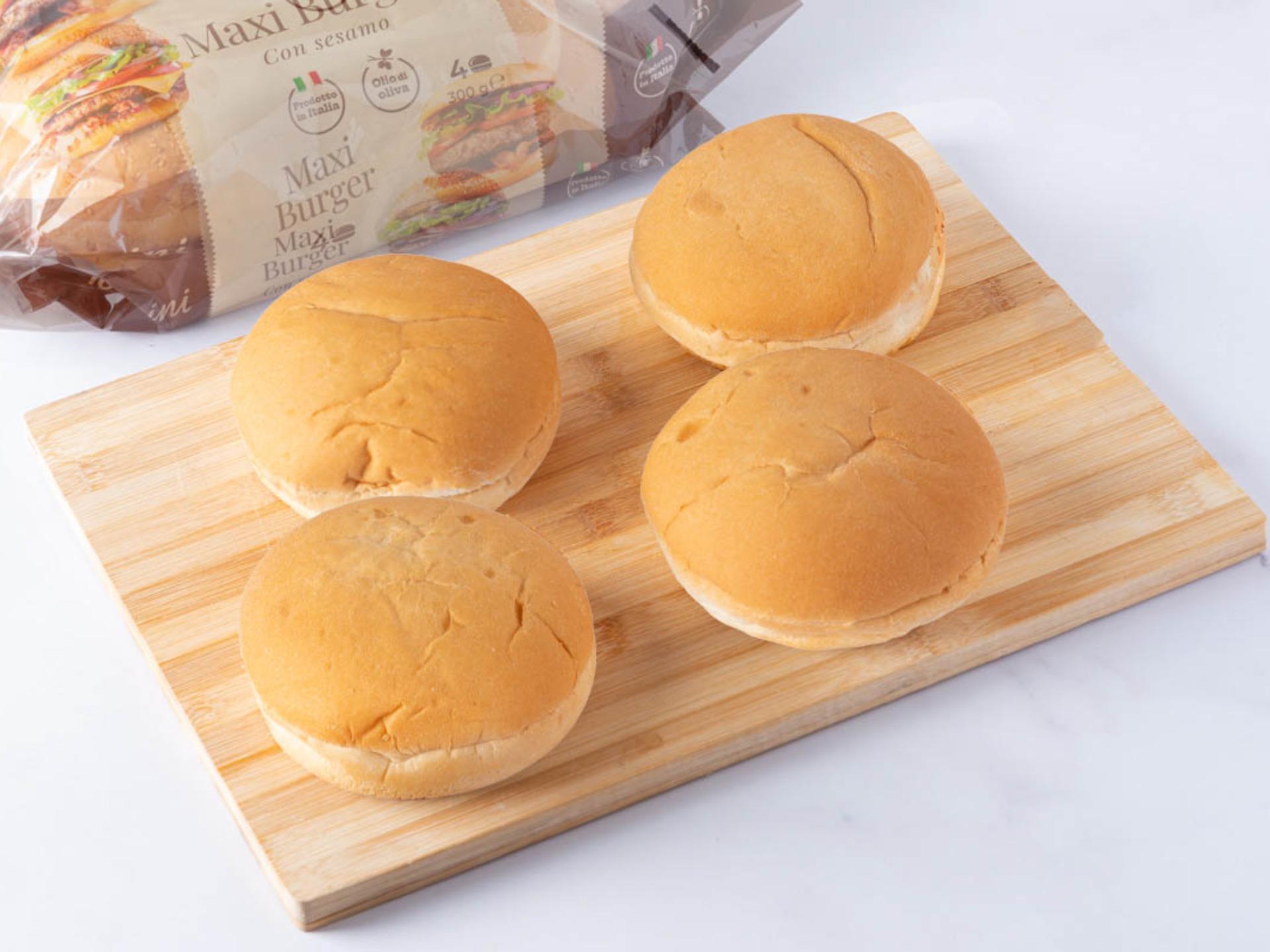 Maxi panini per hamburger classici