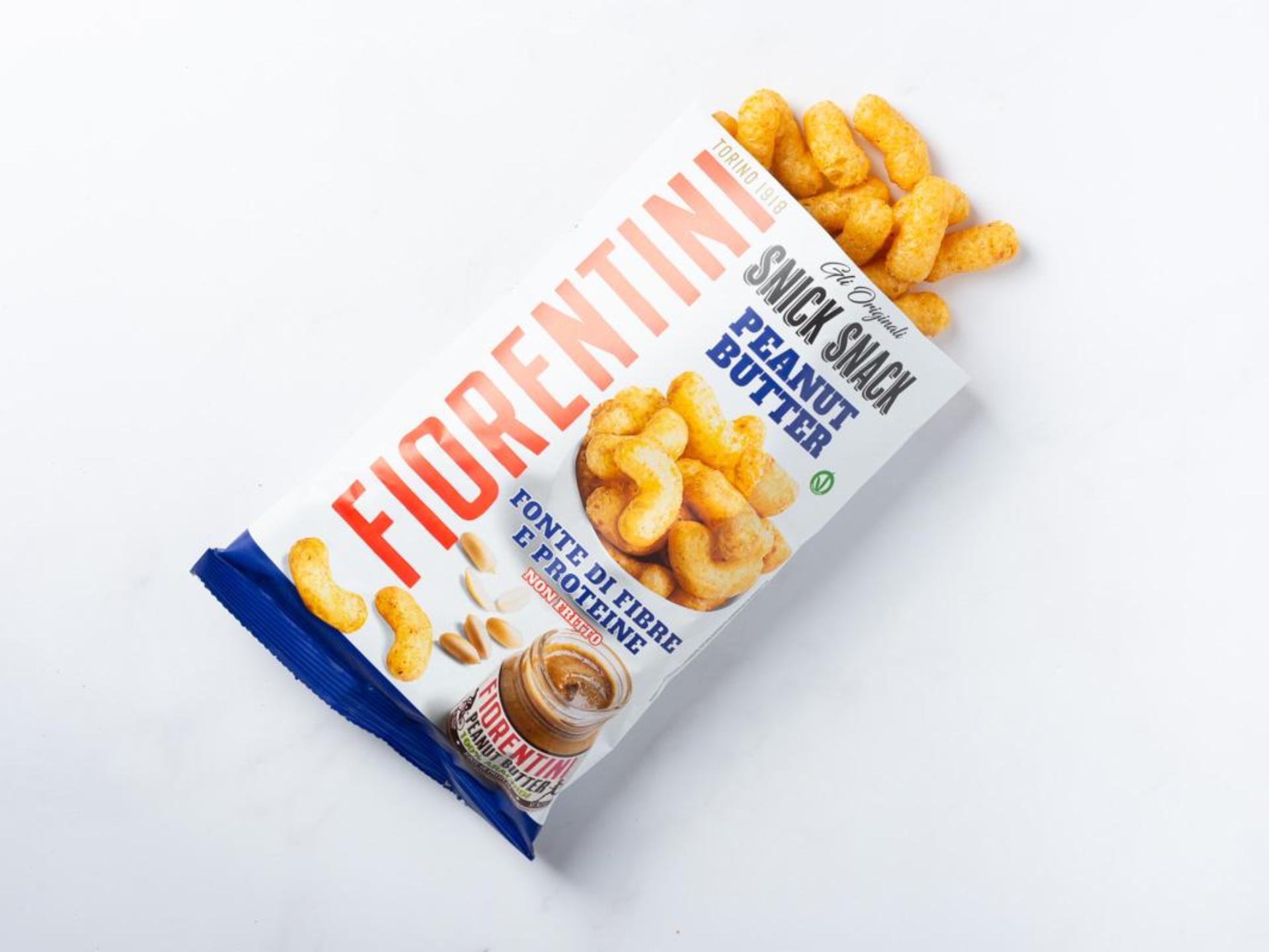 Cornetti di mais alla crema di arachidi