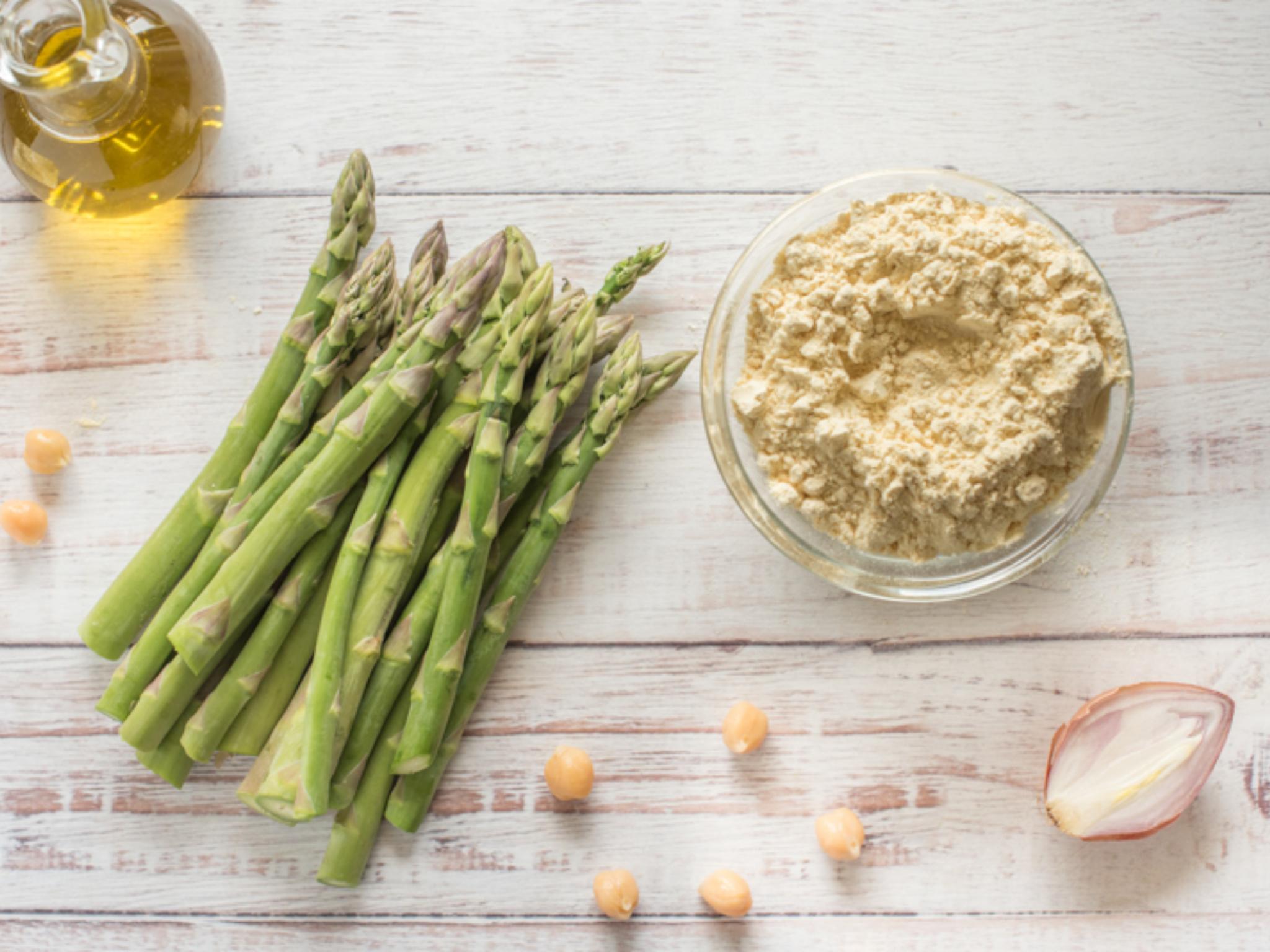 Kit farinata agli asparagi