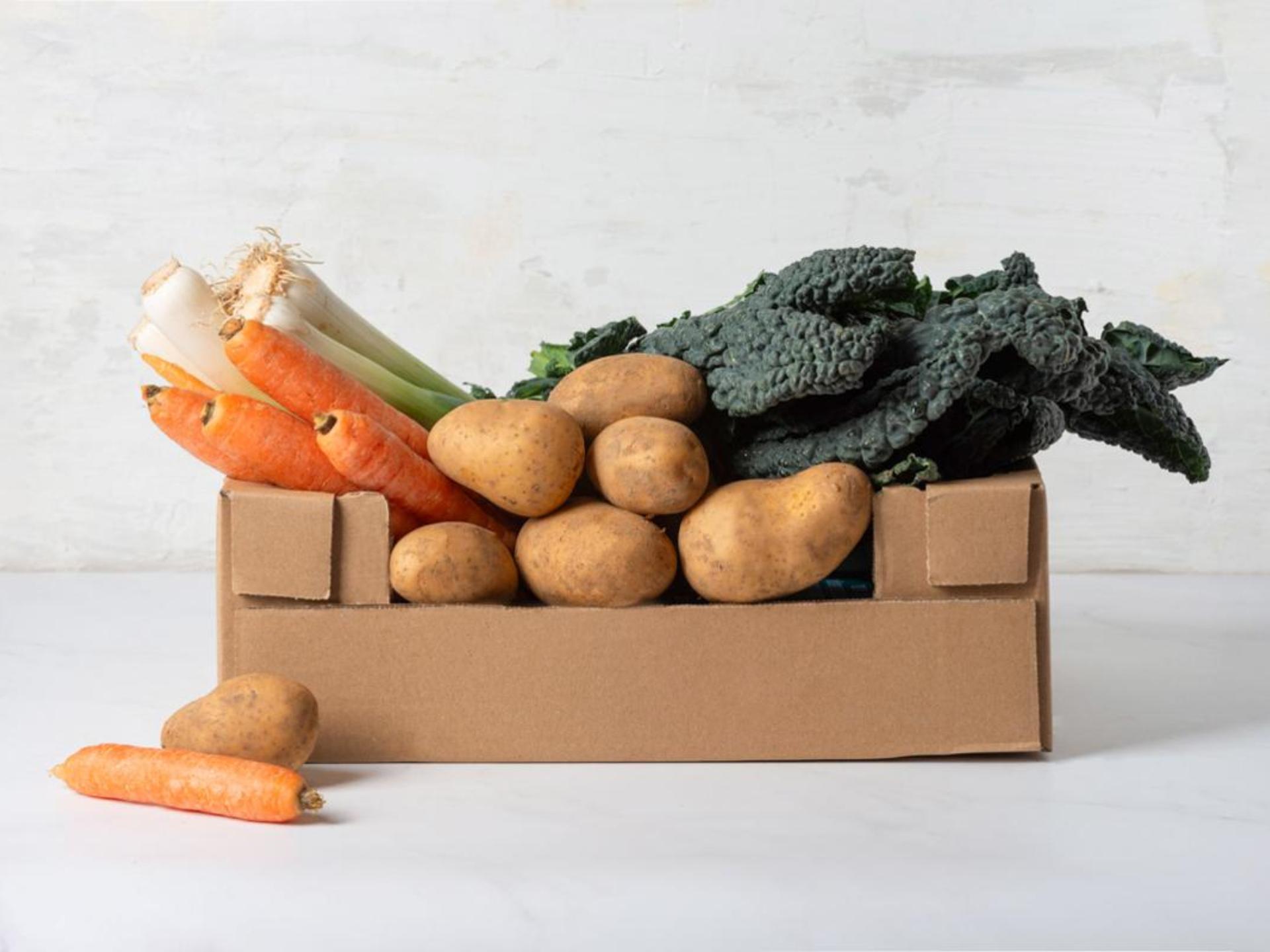 Cassetta di verdure di stagione