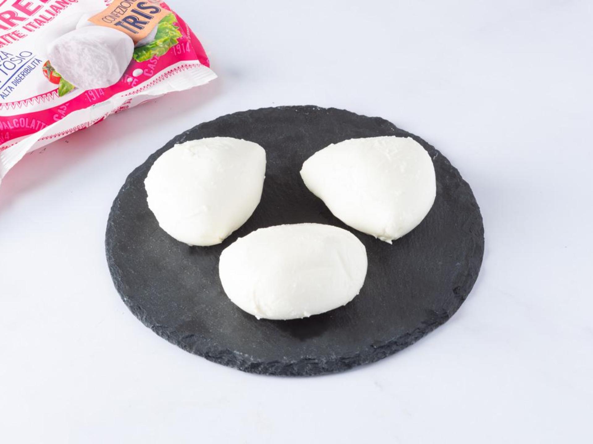 Tris Mozzarella fior di latte senza lattosio