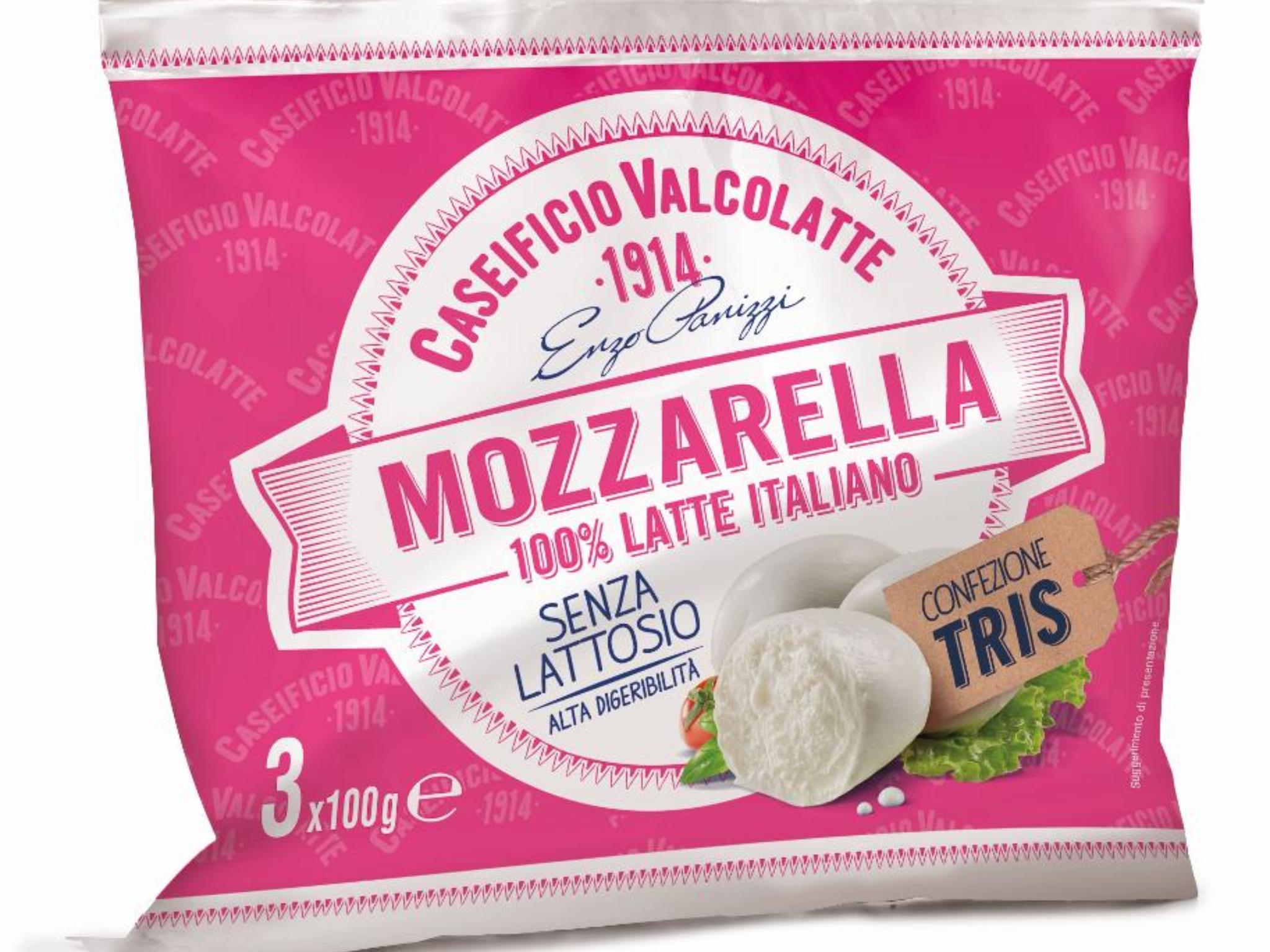 Tris Mozzarella fior di latte senza lattosio