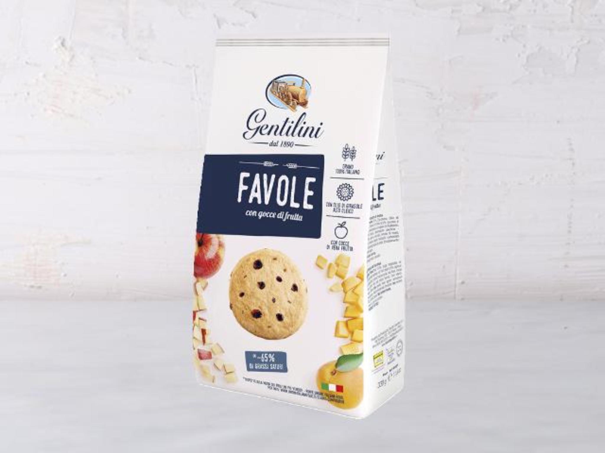 Biscotti con gocce di frutta