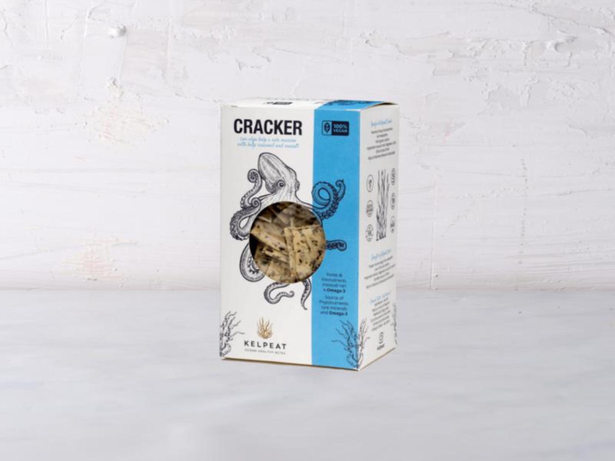 Cracker di alga con timo