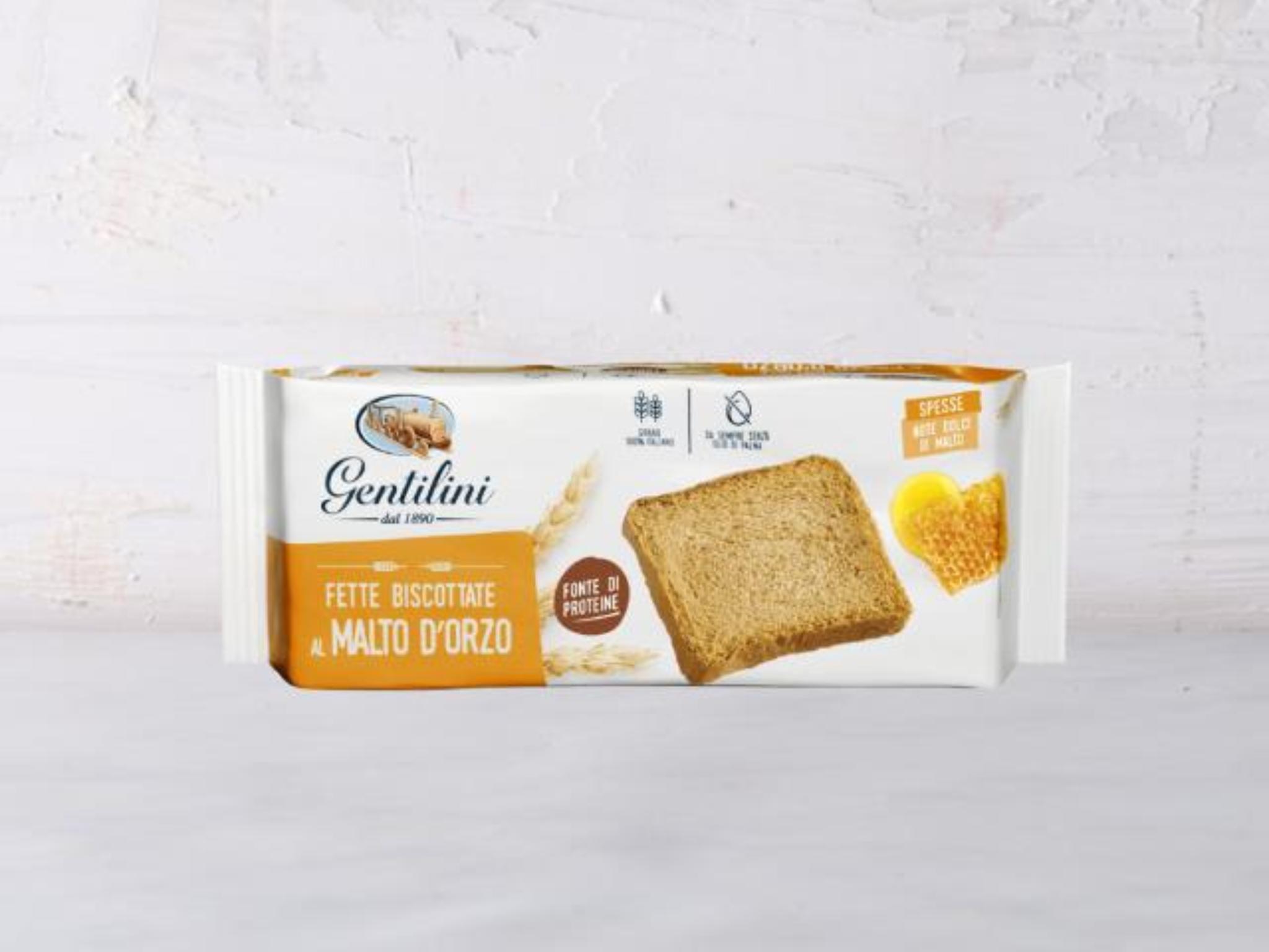 Fette biscottate al malto d'orzo