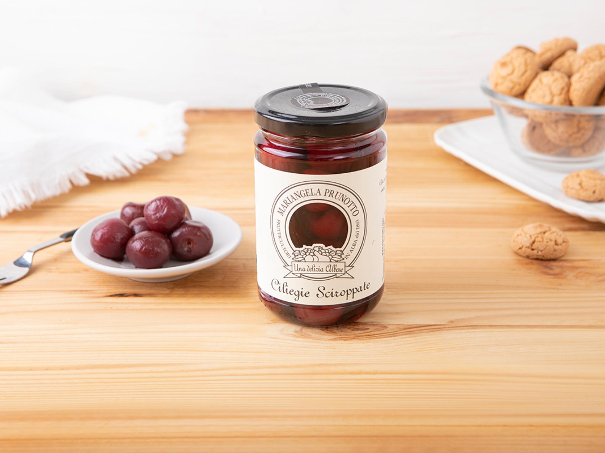 Ciliegie sciroppate