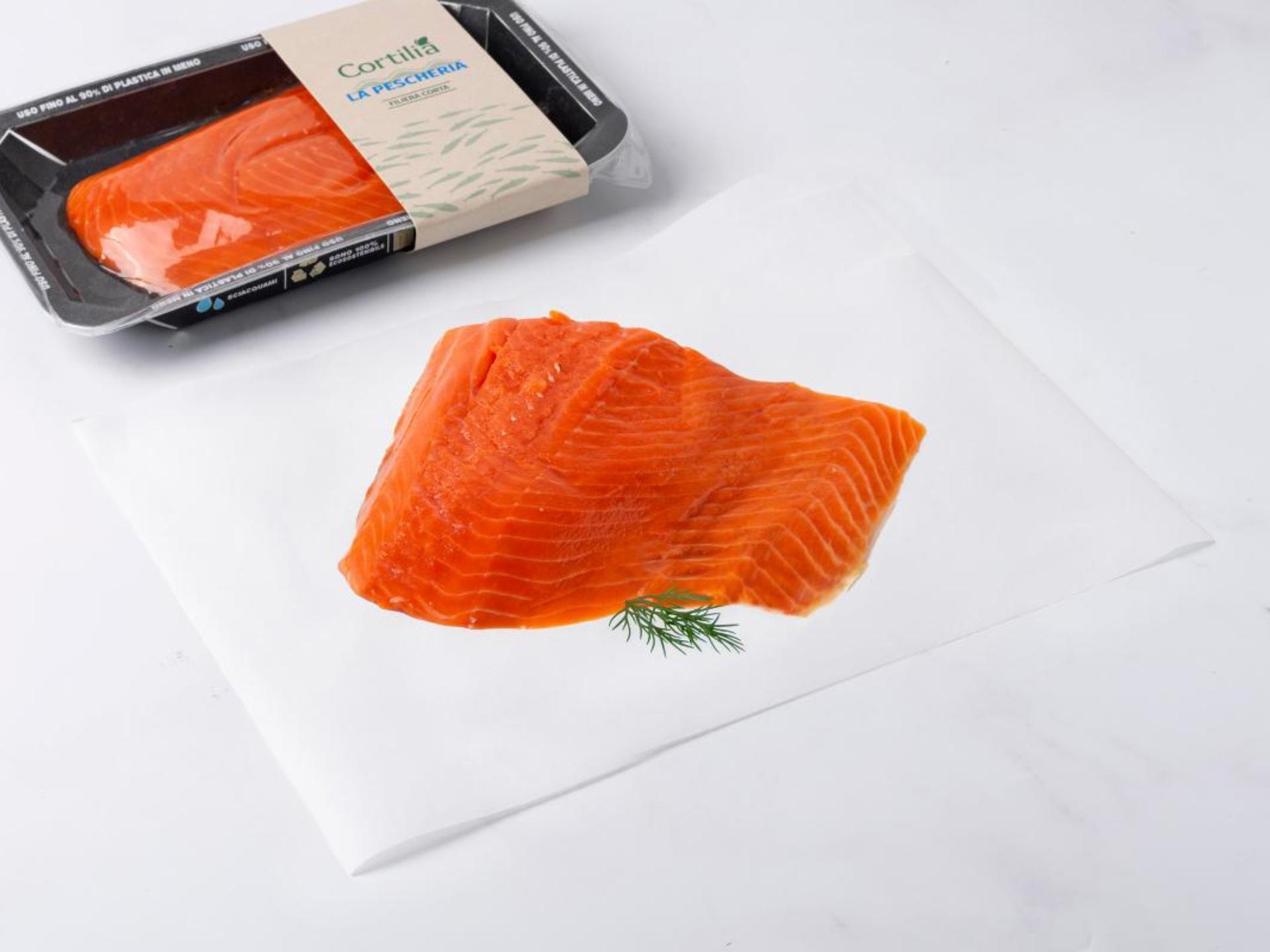 Filetto di salmone rosso selvaggio