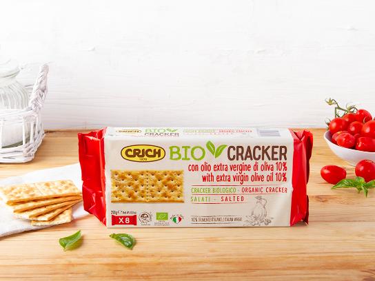 Crackers con olio evo BIO