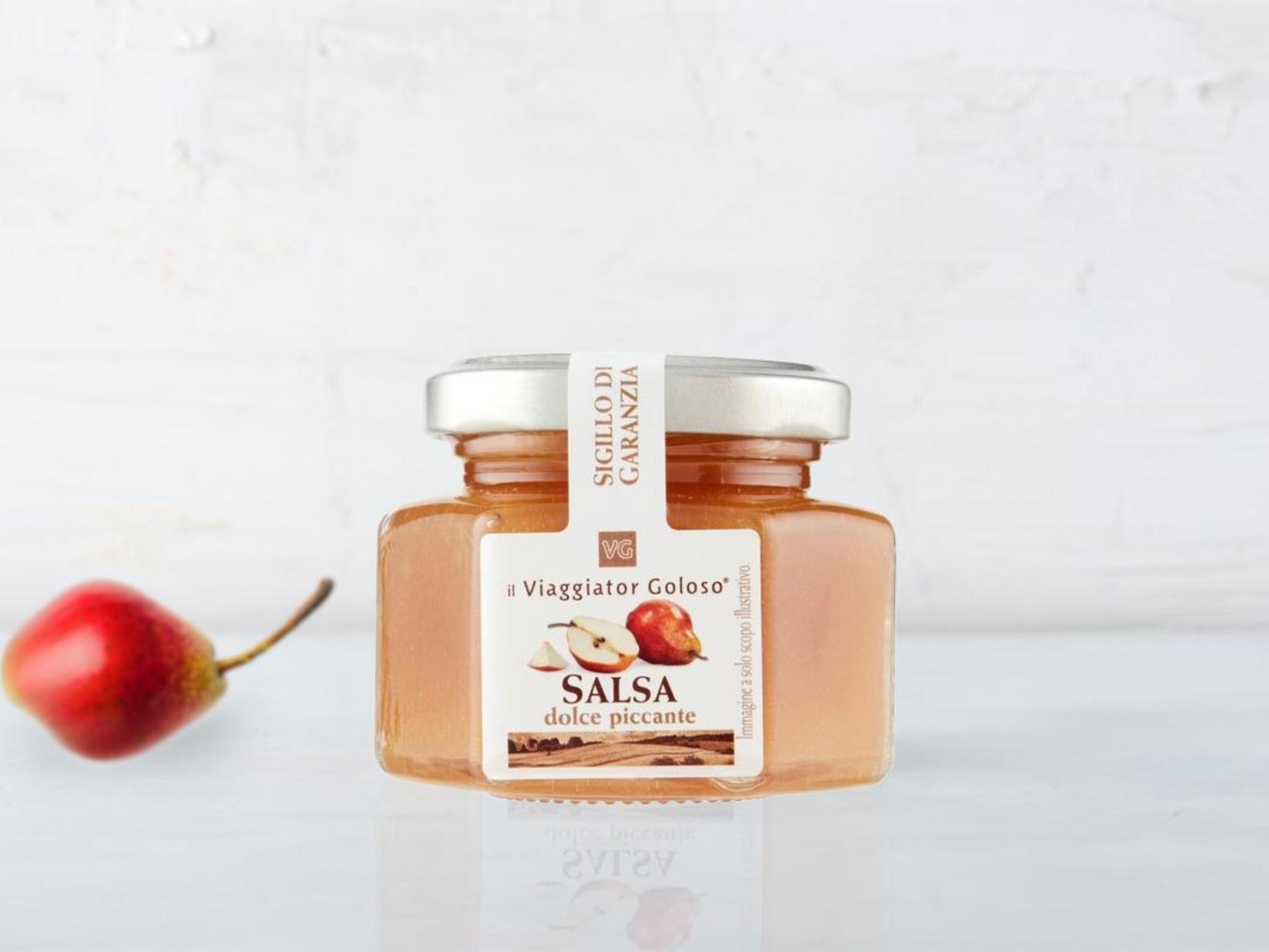 Salsa di pere dolce e piccante