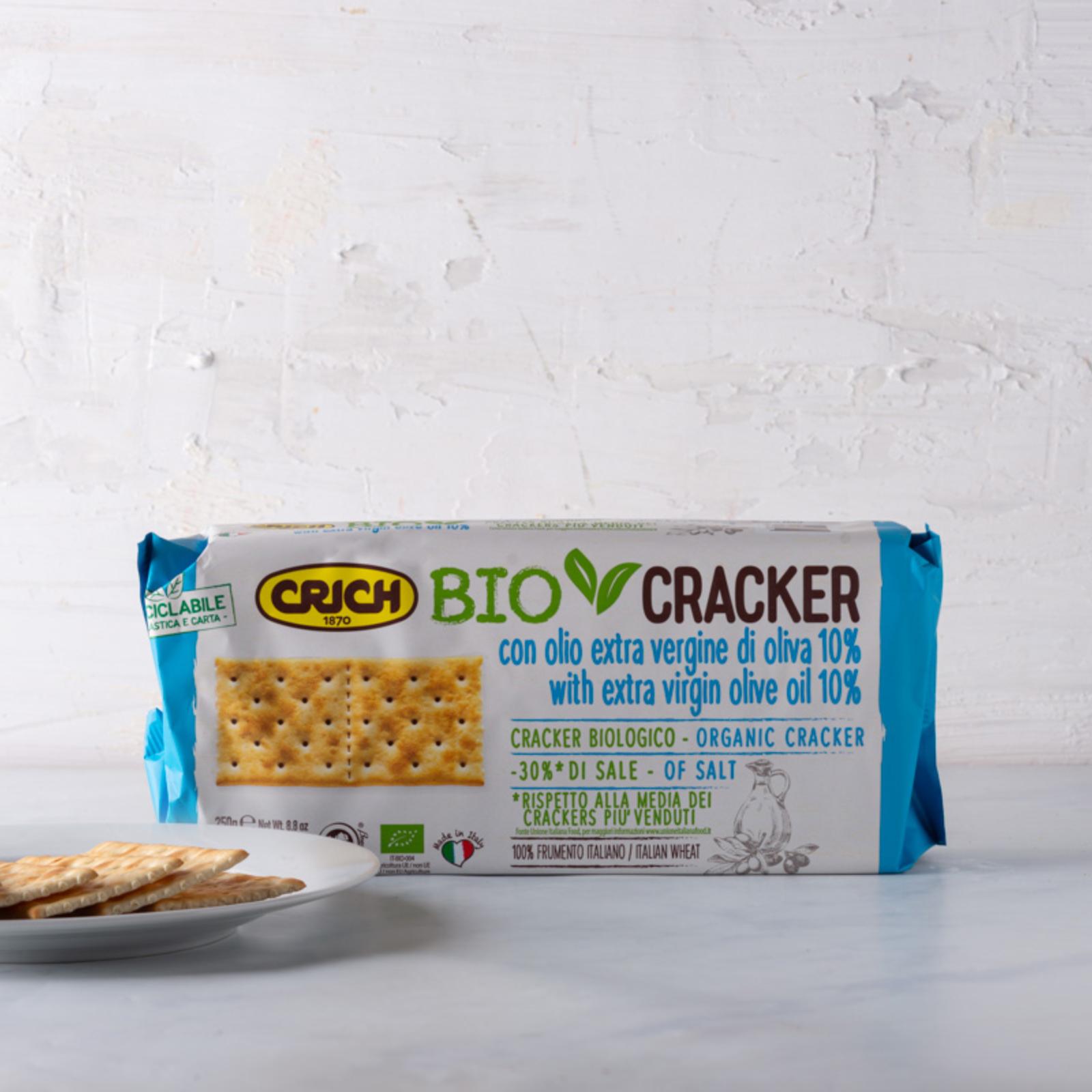 Crackers non salato con olio evo BIO