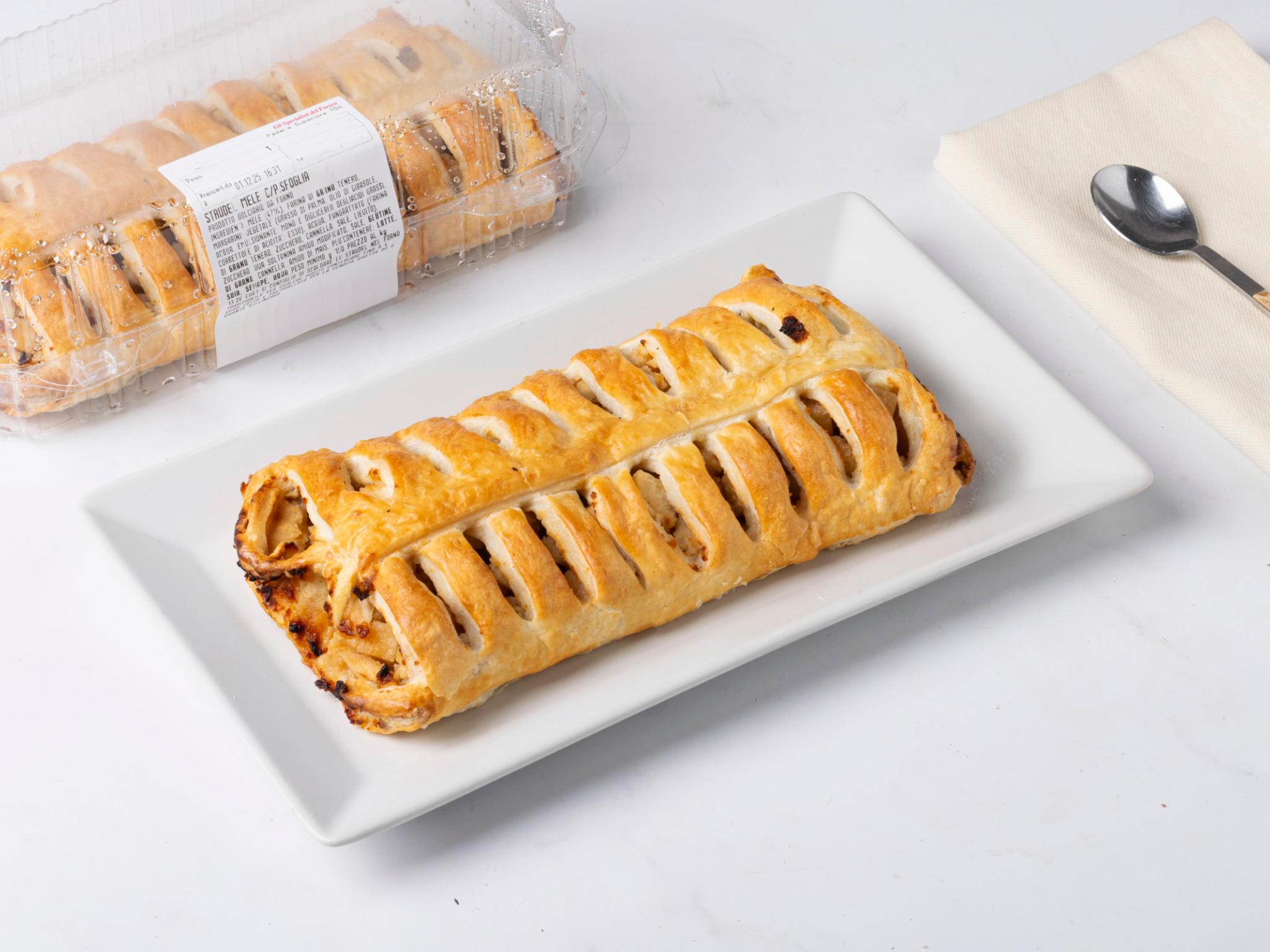 Strudel di mele fresco