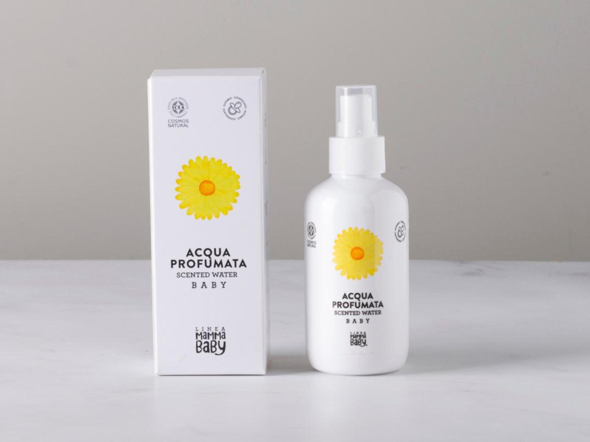 Acqua profumata senza alcol baby