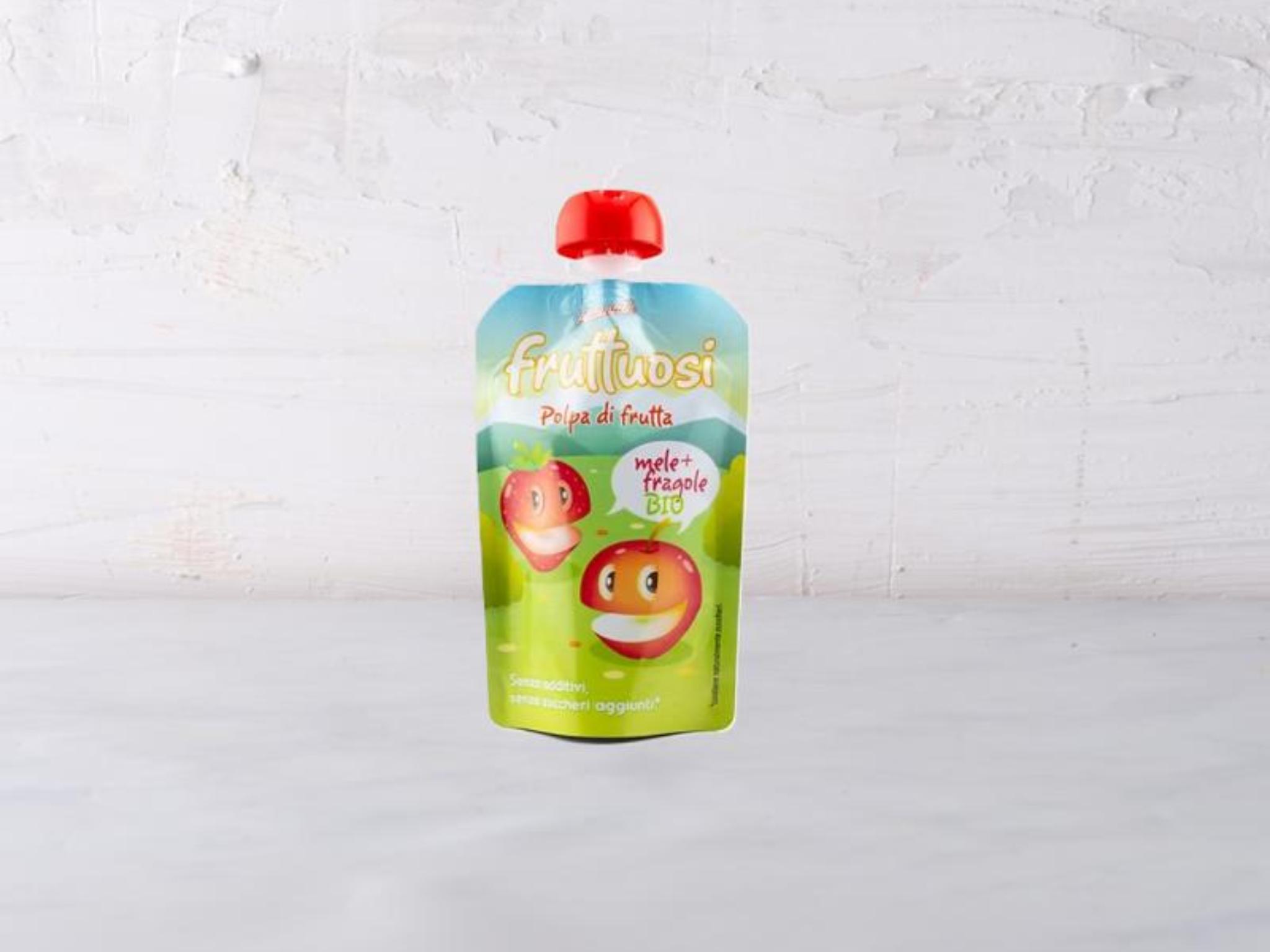 Polpa mela e fragola BIO