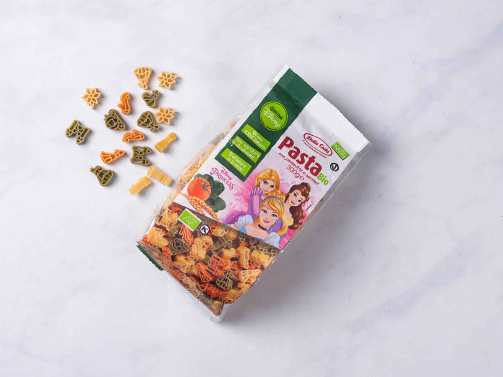 Pasta Disney© principesse tricolore BIO