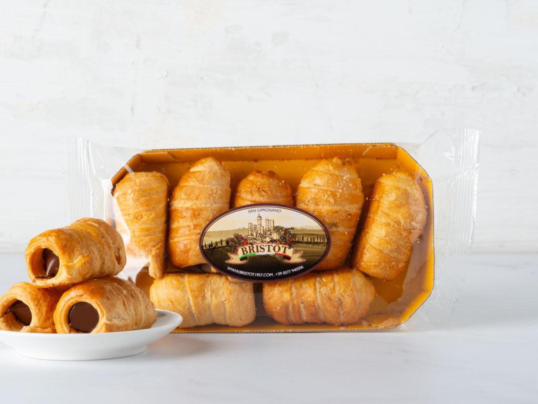 Cannoncini alla gianduia