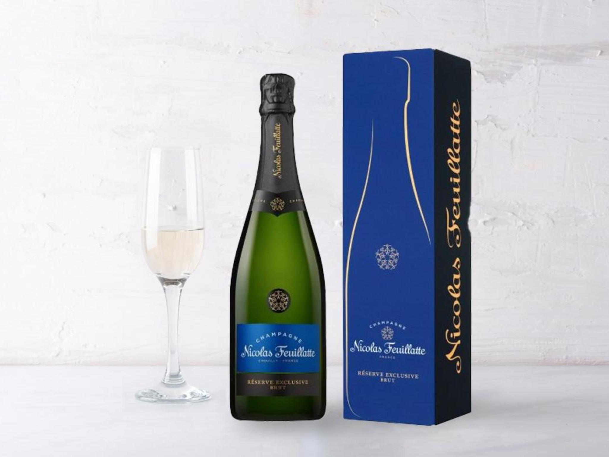 Champagne Brut Réserve Exclusive Nicolas Feuillatte con astuccio