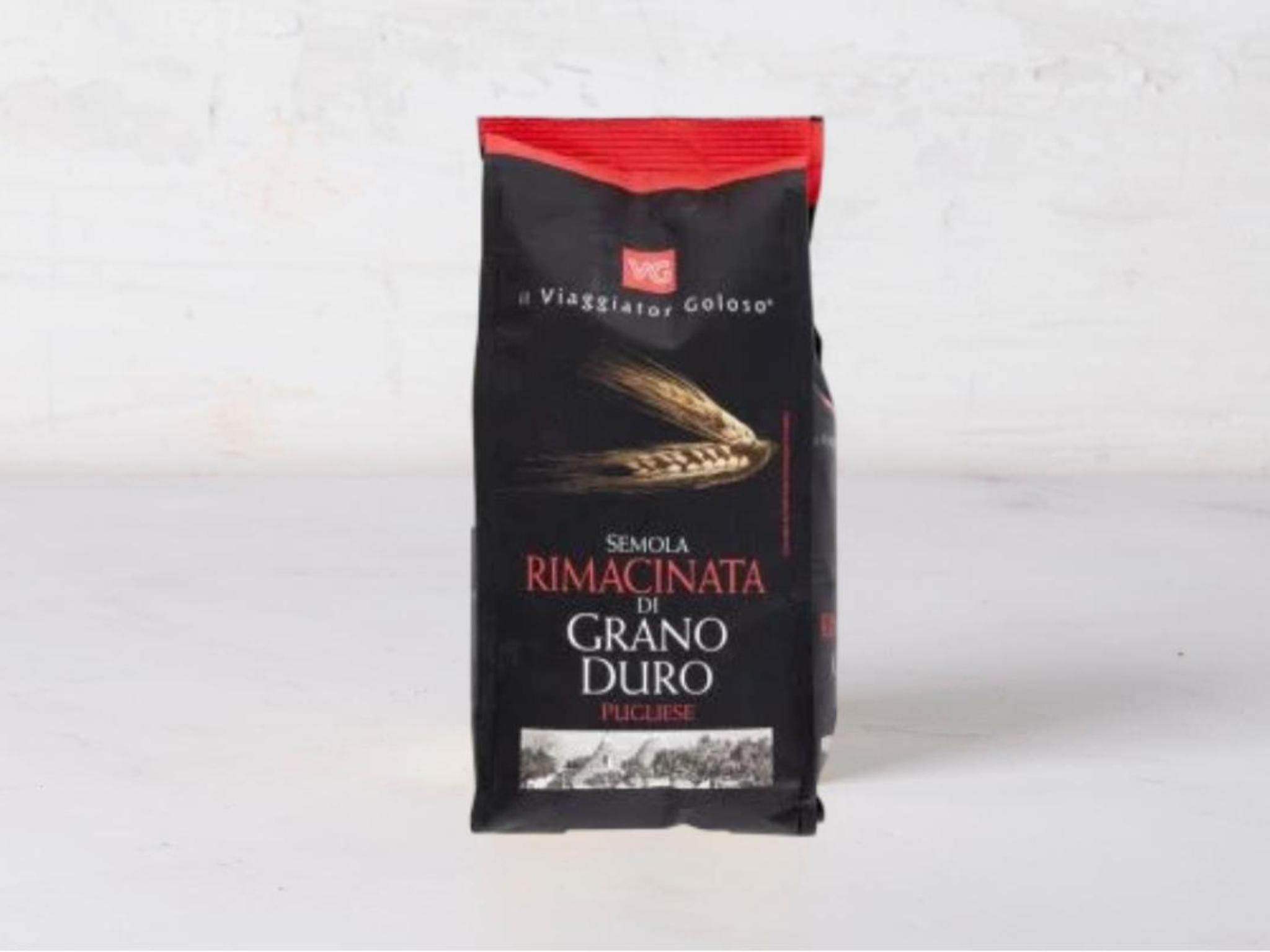 Semola di grano duro rimacinata