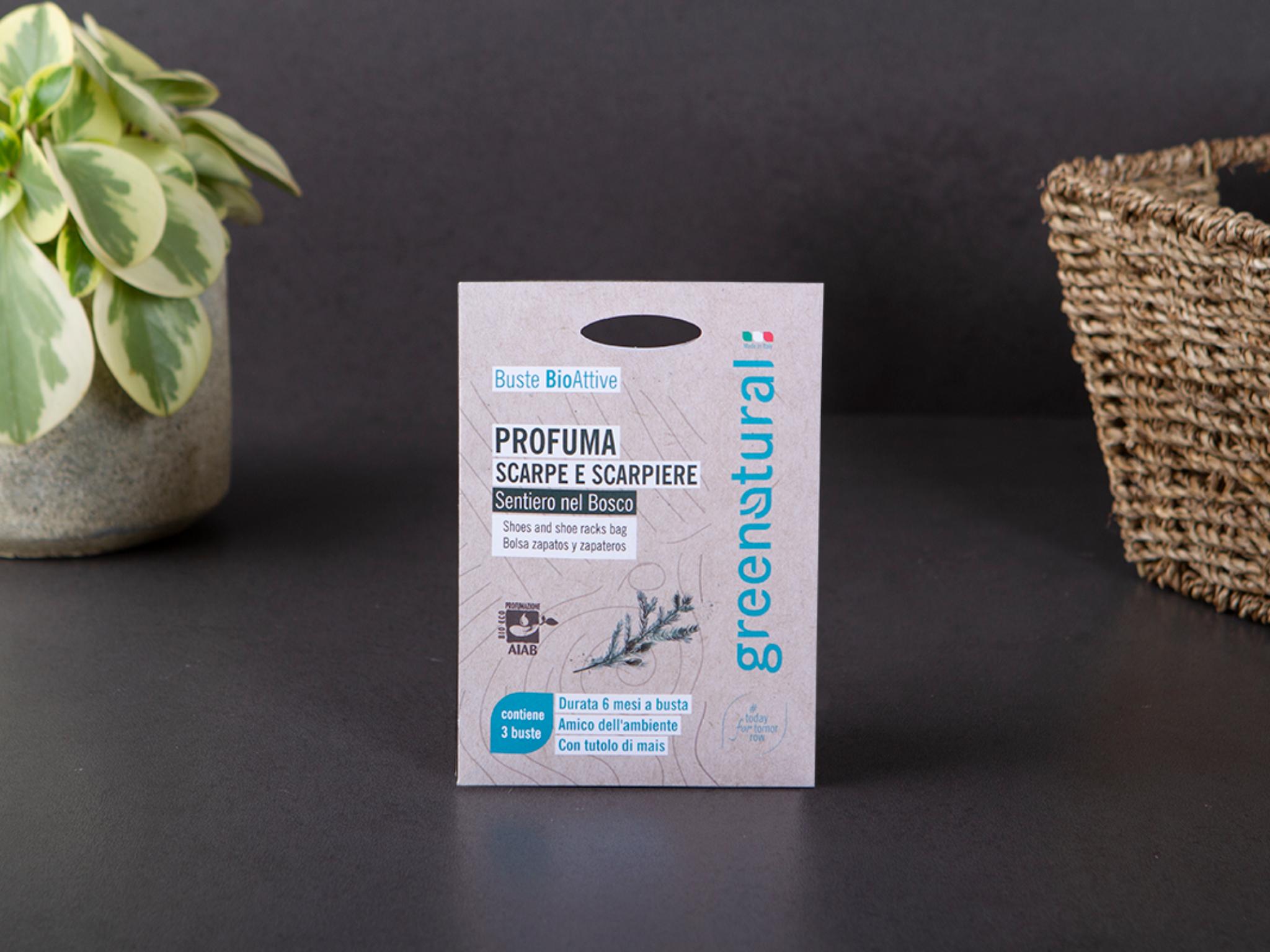 Bustine profumate per scarpe e scarpiere ECO