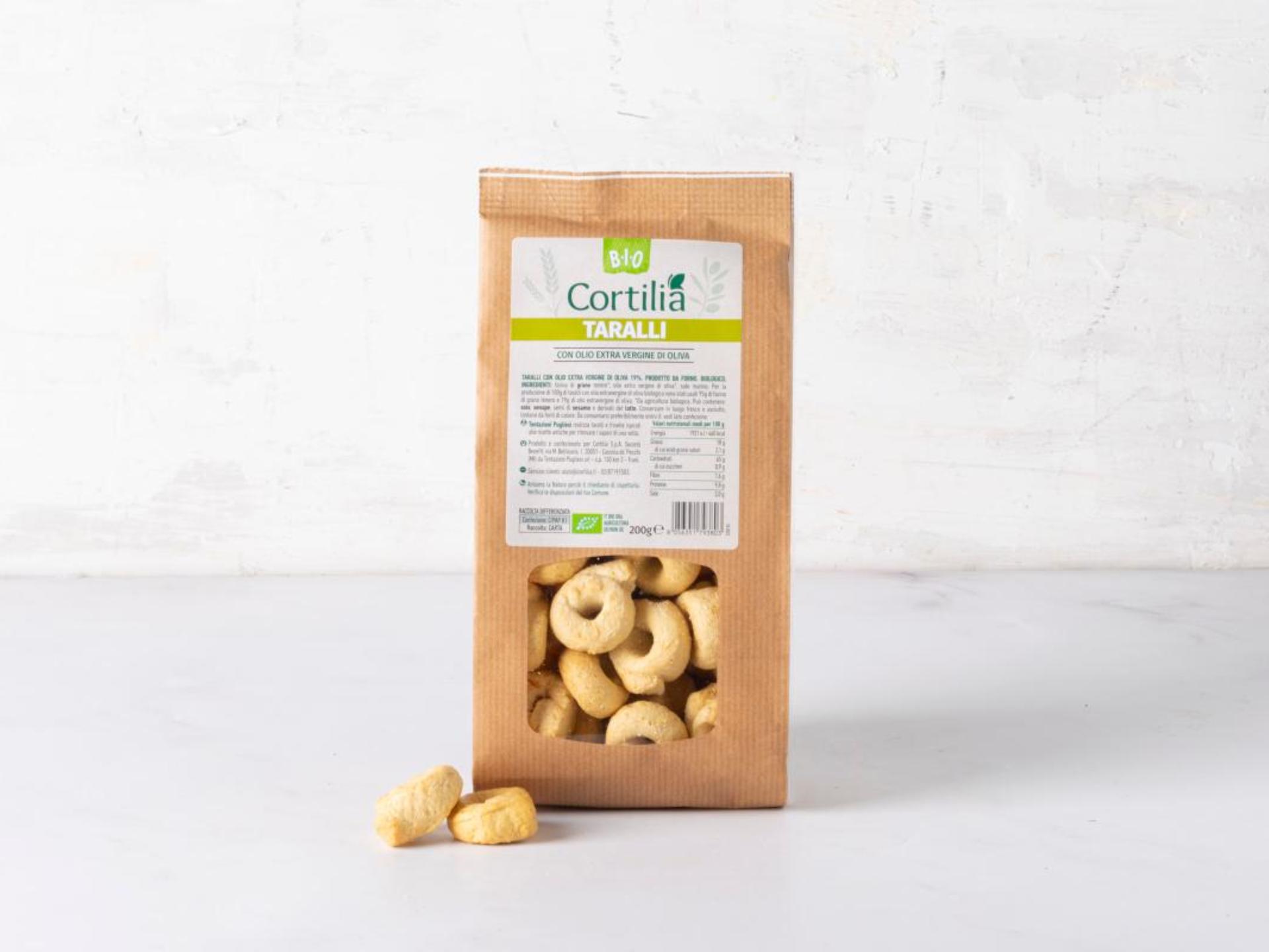 Taralli con olio extravergine di oliva BIO