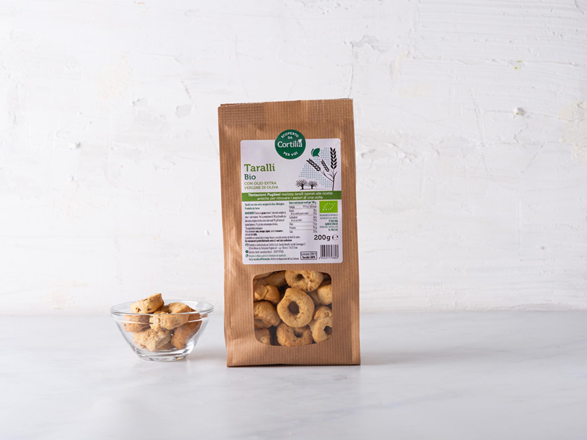 Taralli all'olio extravergine di oliva BIO