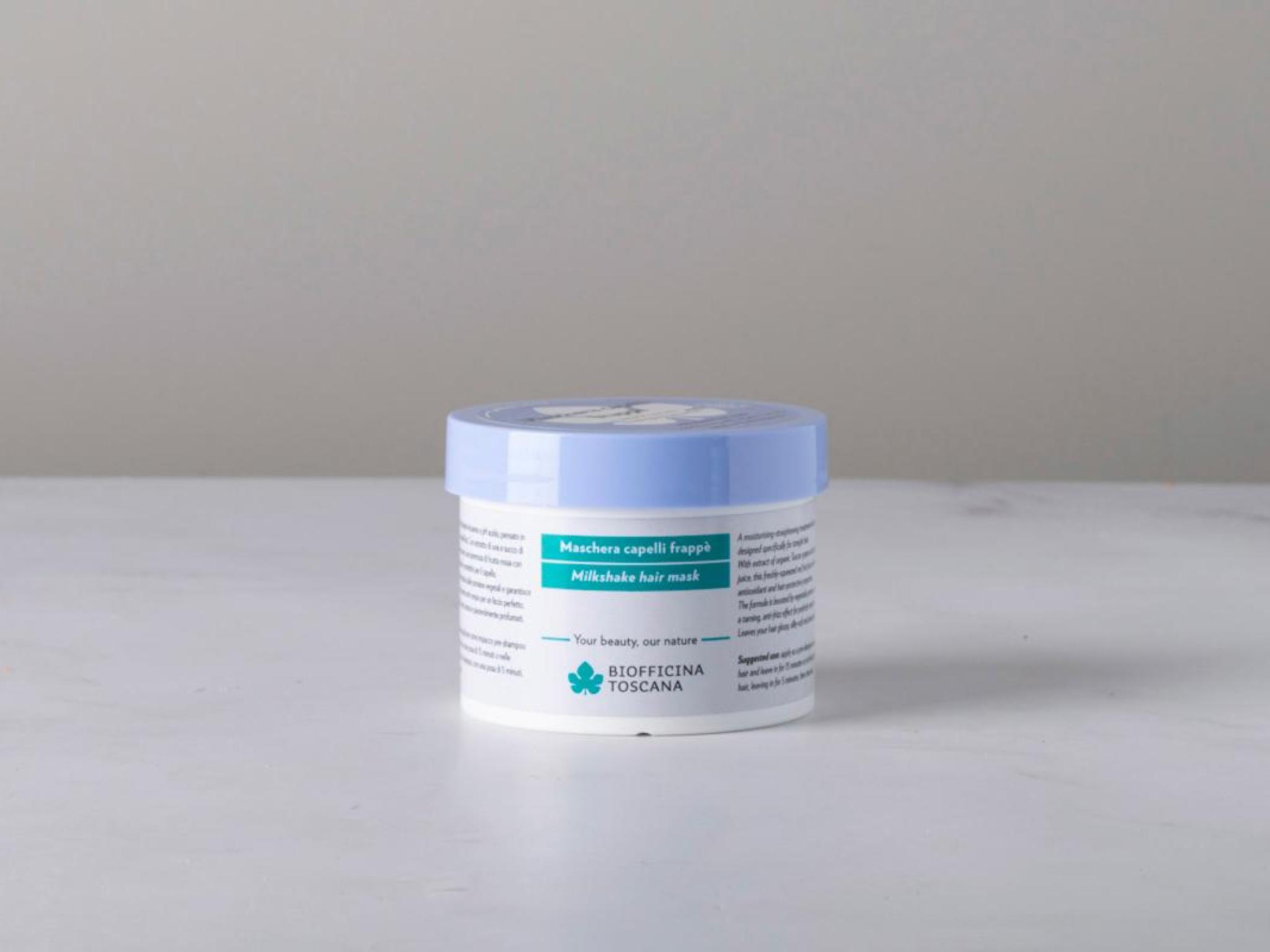 Maschera capelli lisciante