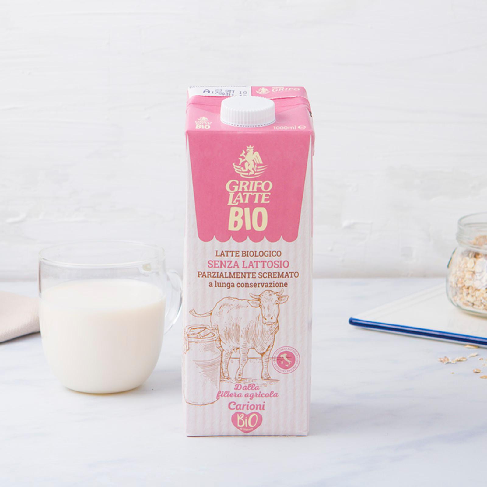 Latte senza lattosio BIO a lunga conservazione