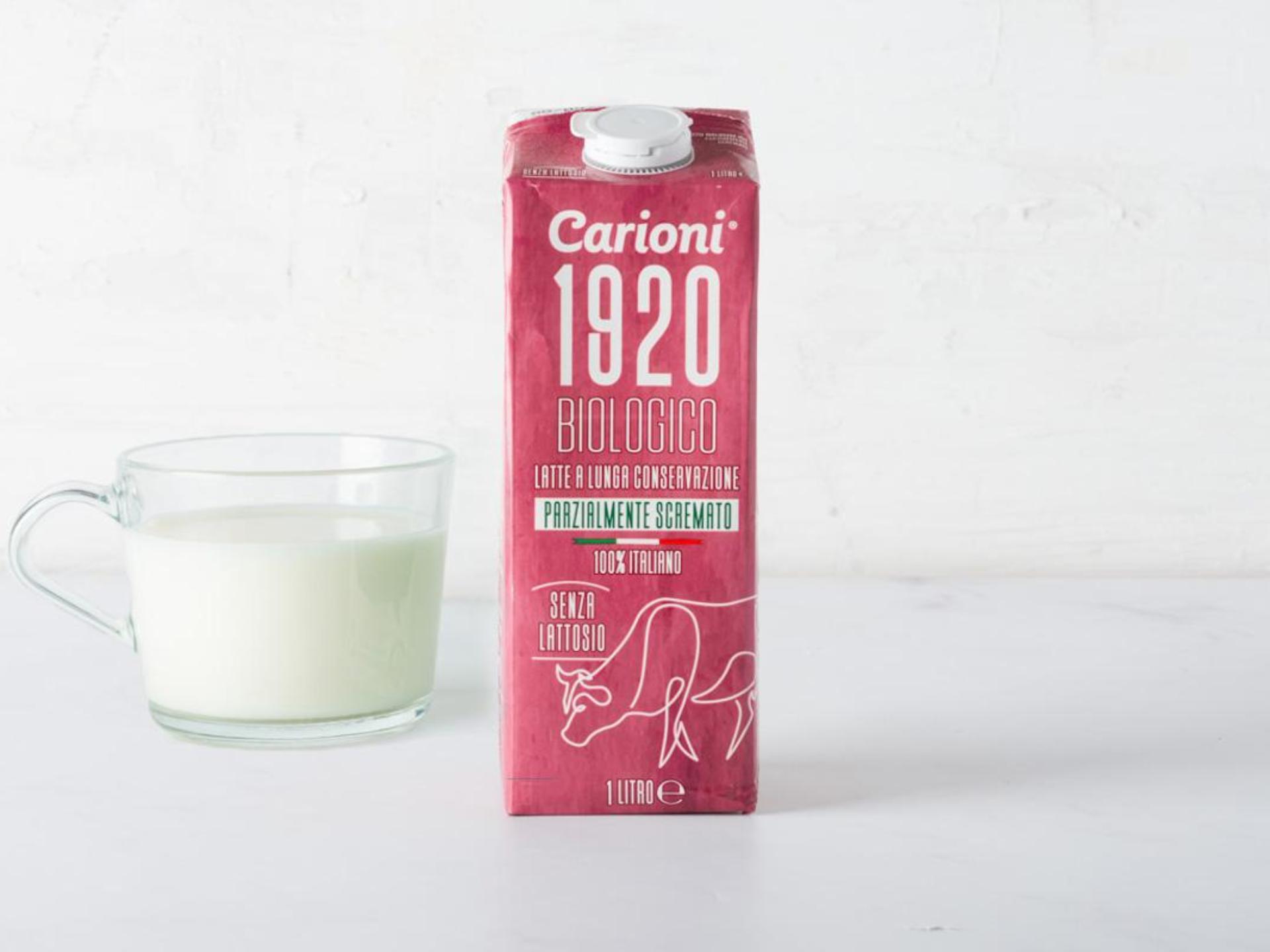 Latte senza lattosio BIO a lunga conservazione