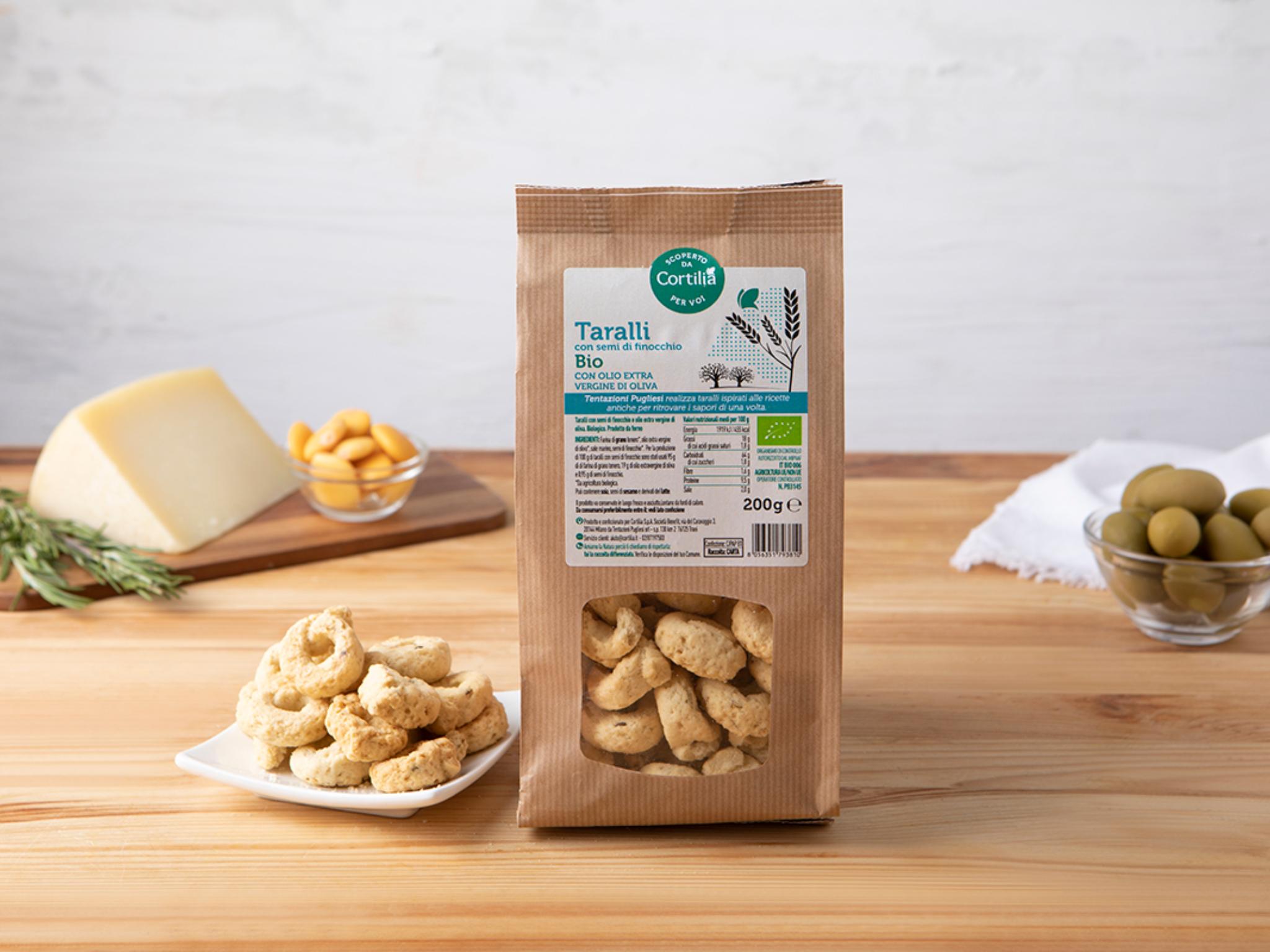 Taralli con semi di finocchio BIO