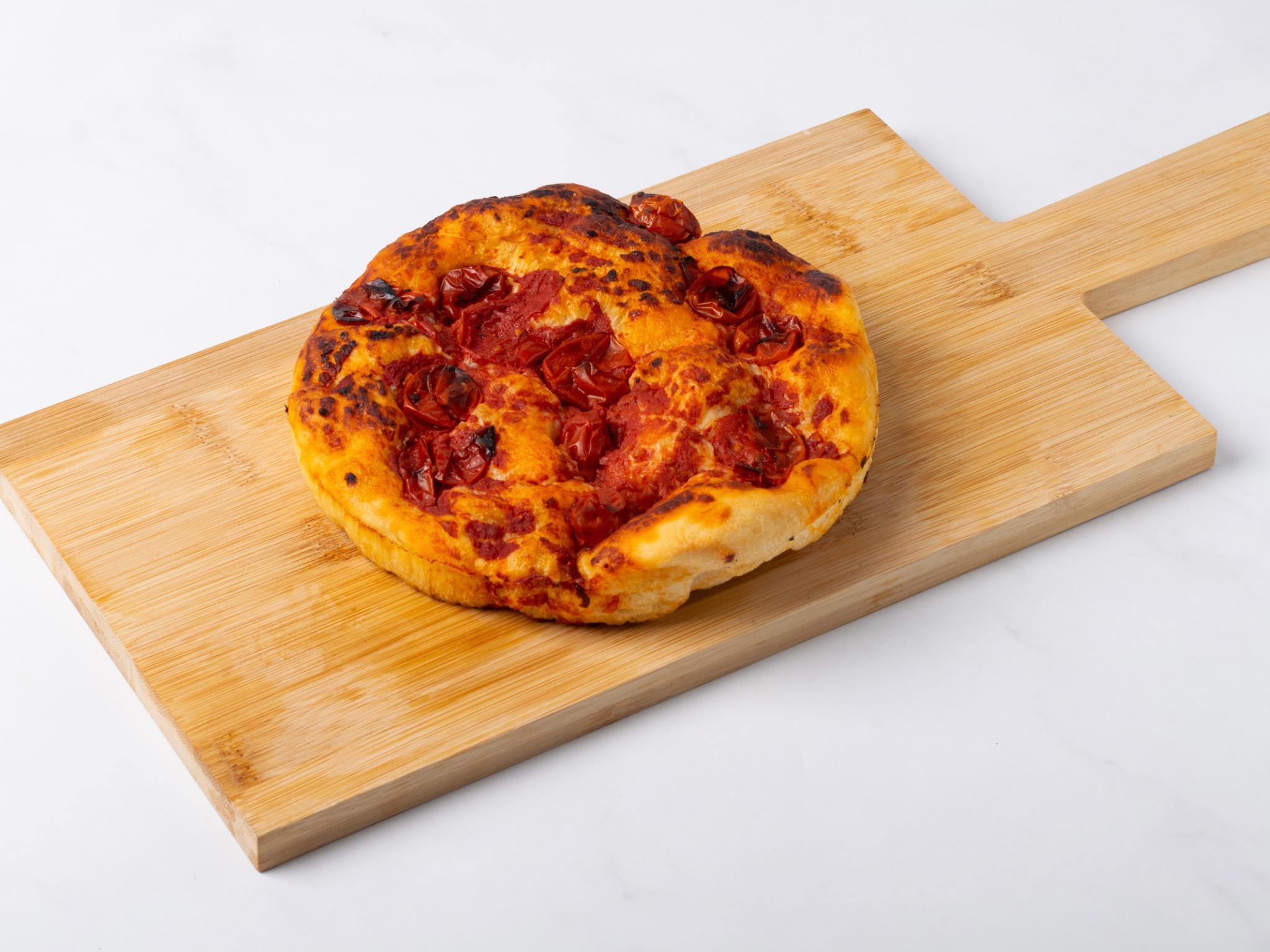 Focaccia con pomodorini