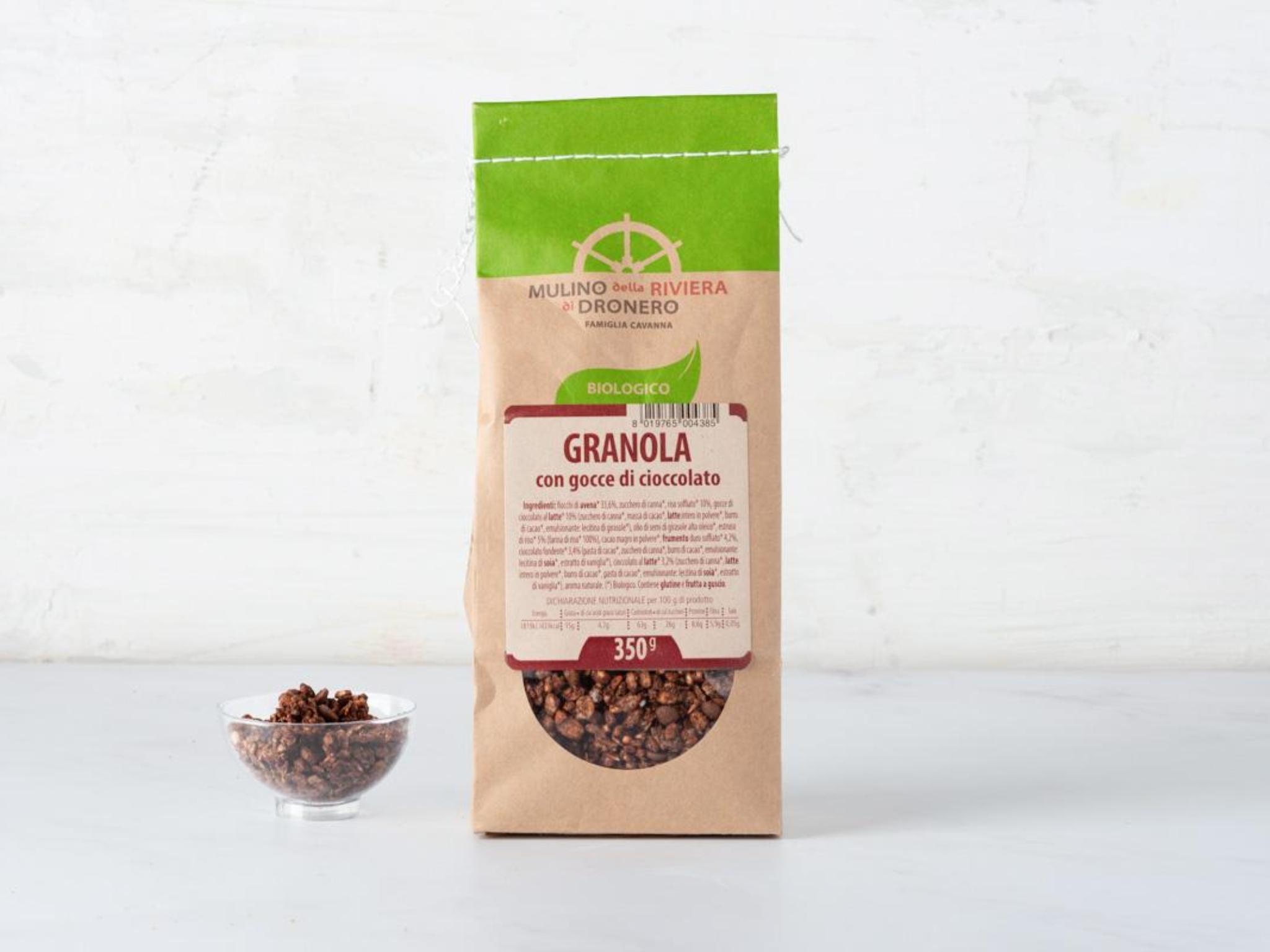 Granola con gocce di cioccolato BIO