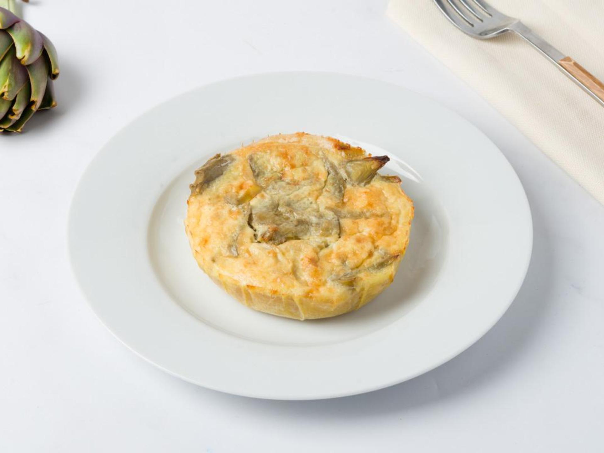 Torta salata ai carciofi