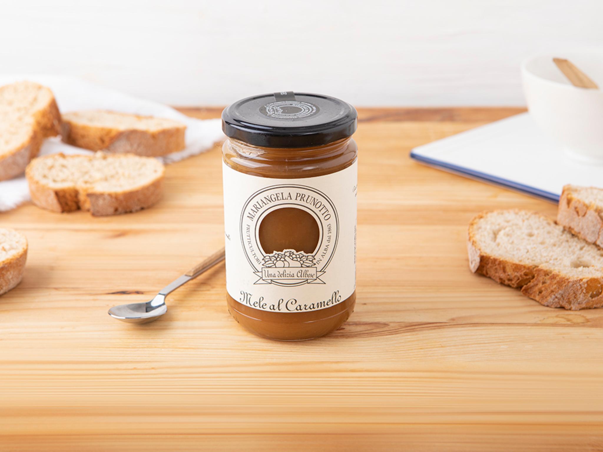 Composta di mele al caramello