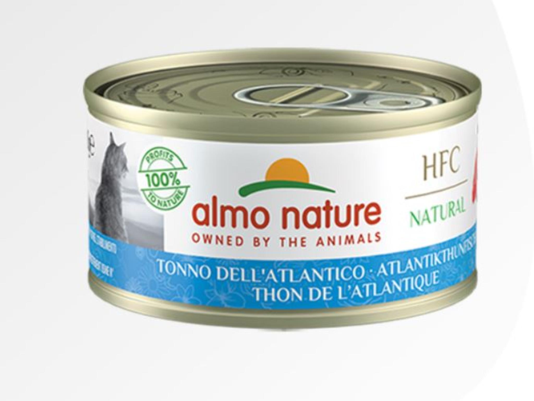 24 lattine tonno dell'atlantico per gatto