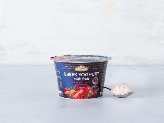 Yogurt greco ai frutti rossi