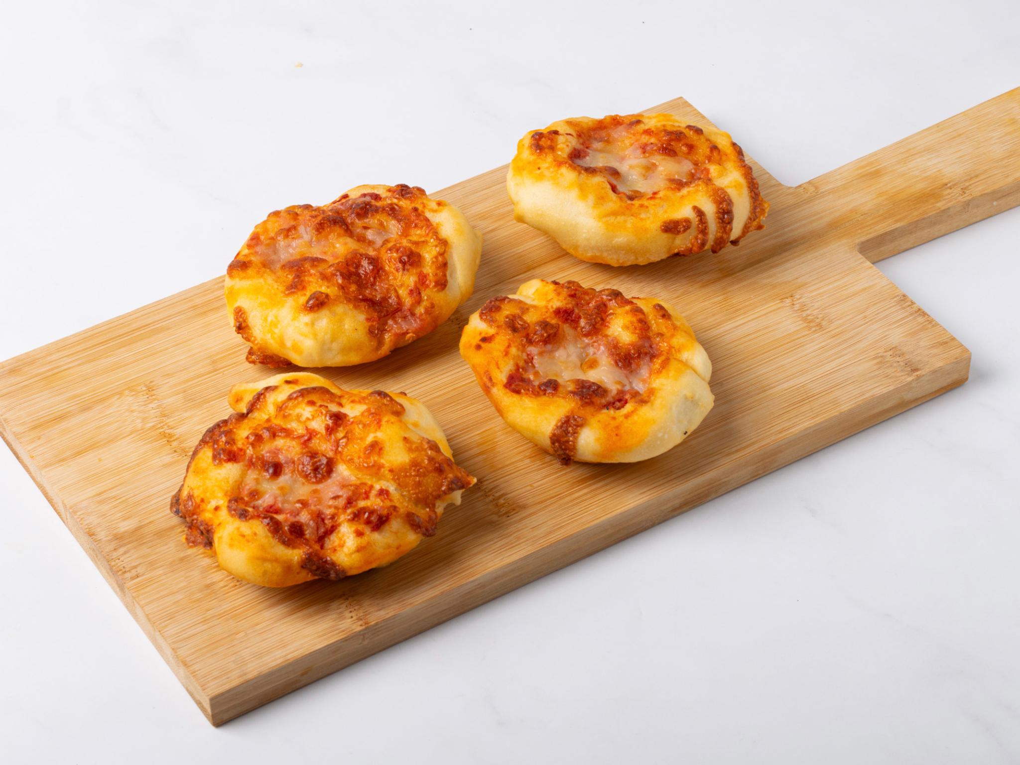 4 Pizzette margherita