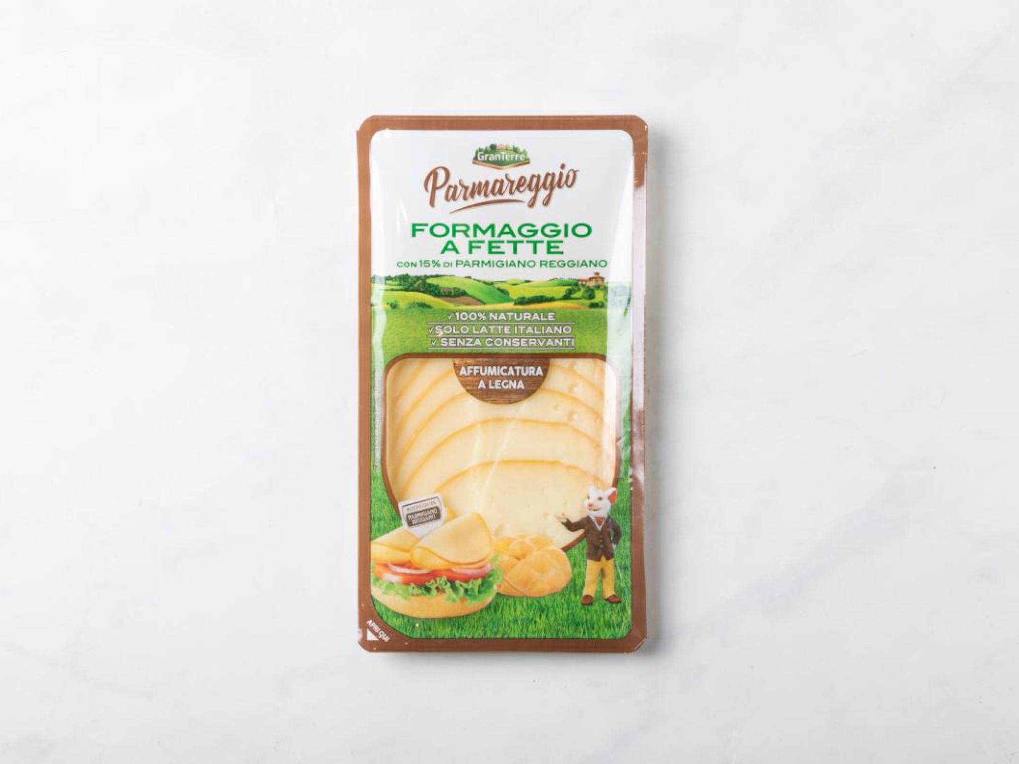 Formaggio a fette con Parmigiano Reggiano