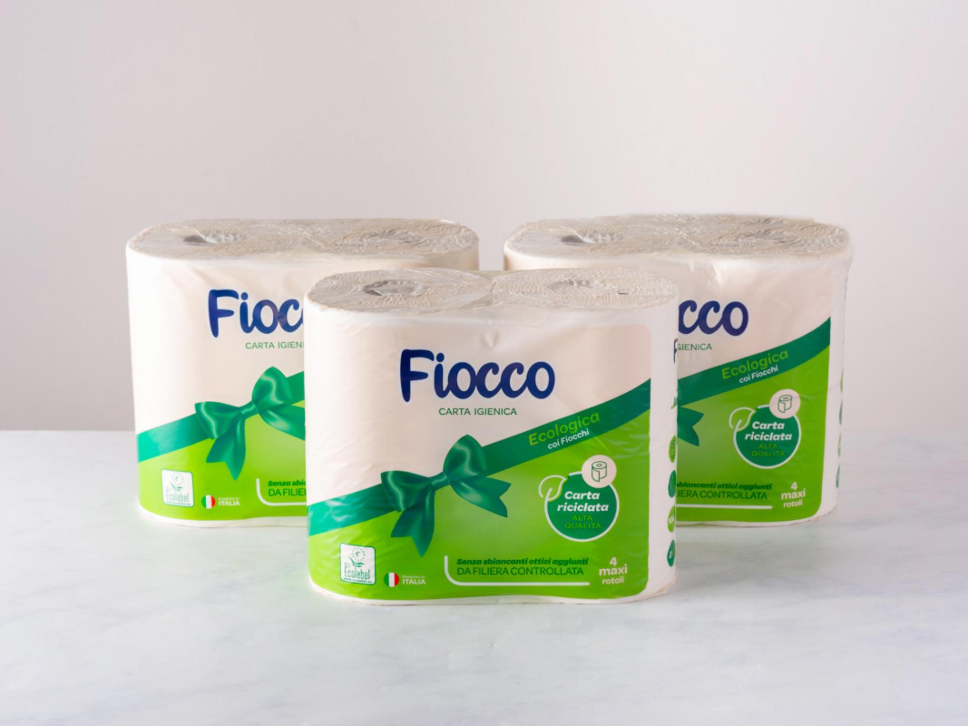 12 rotoli di carta igienica riciclata